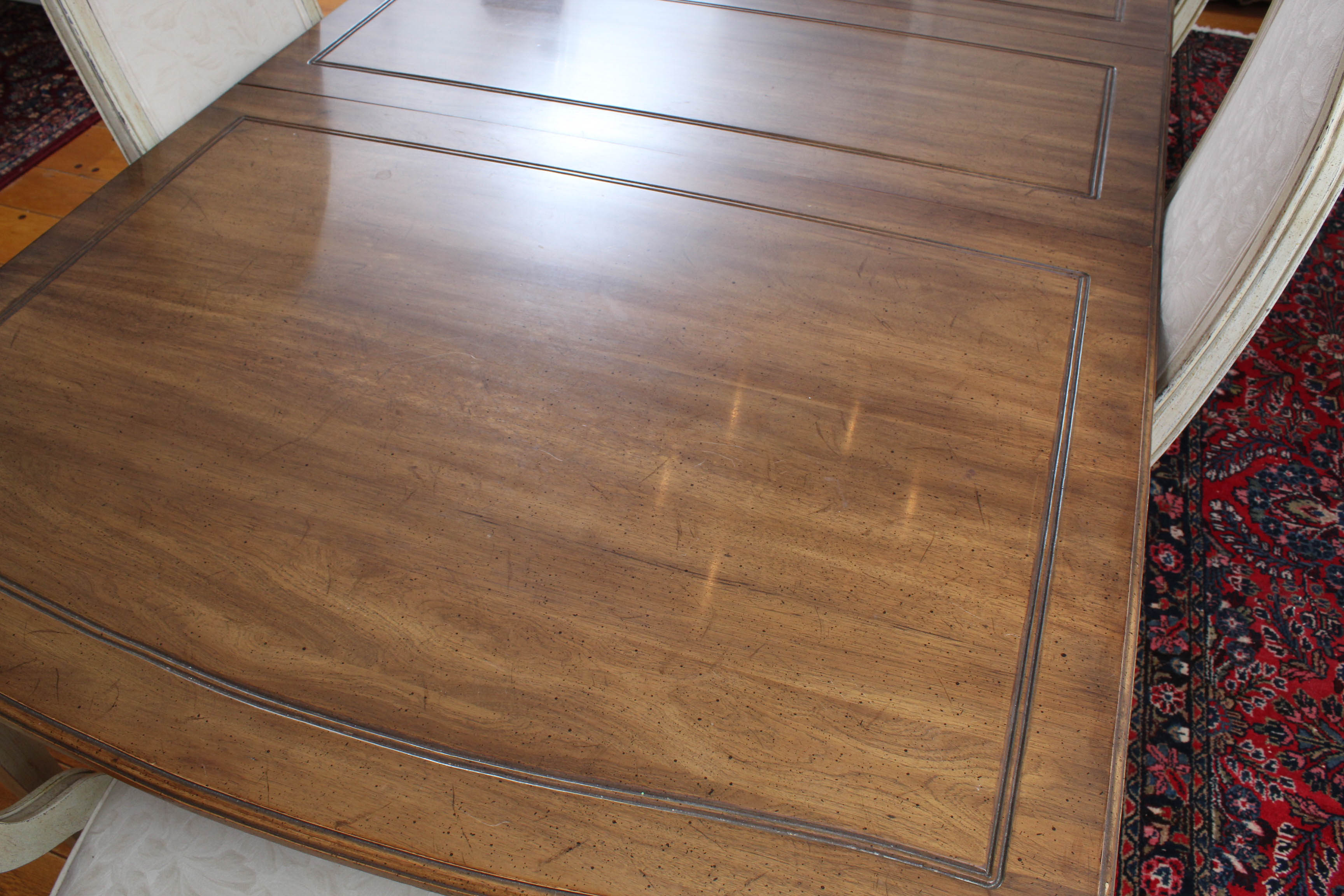 Vintage Davis Cabinet Co. French Provincial Style Dining Set