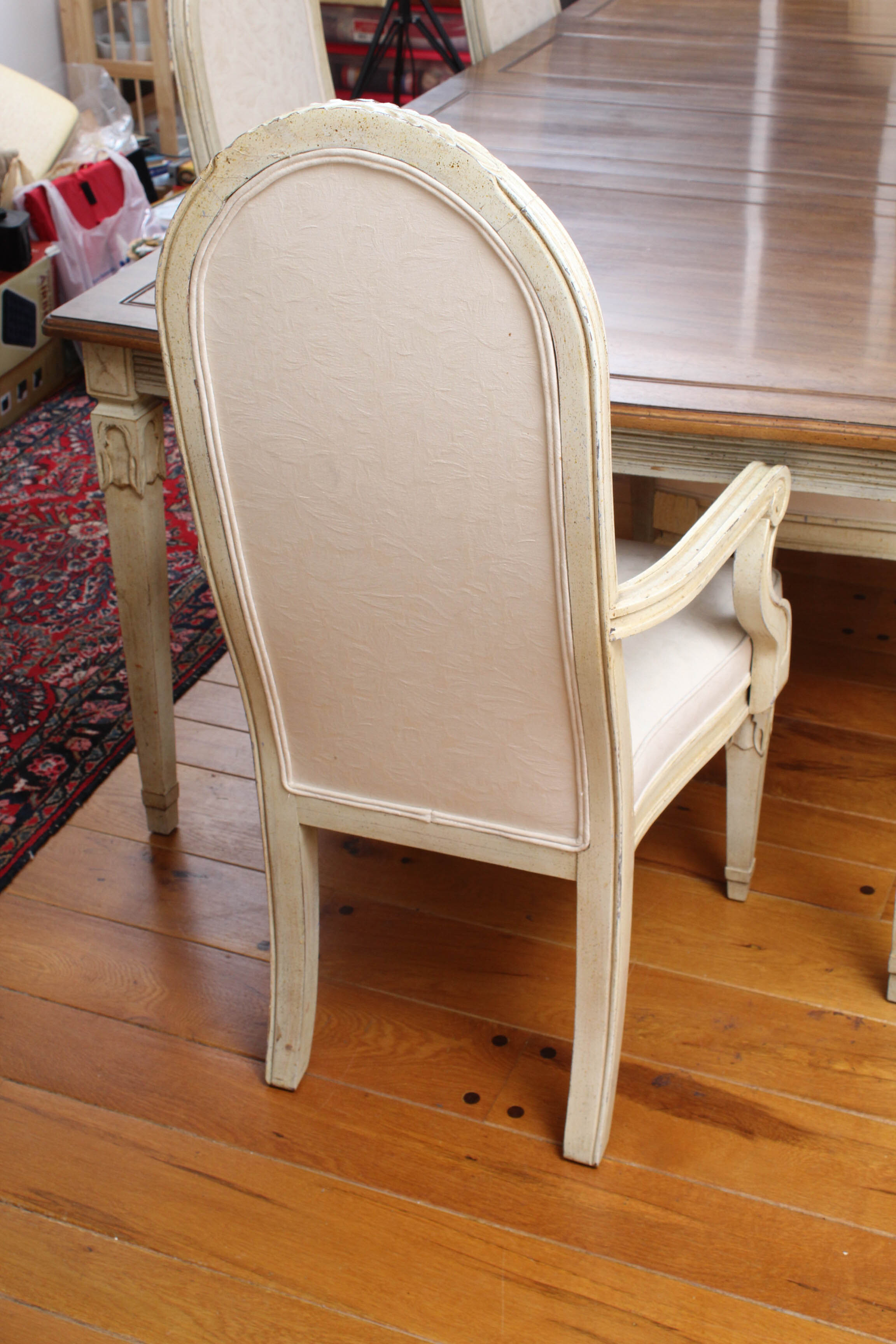 Vintage Davis Cabinet Co. French Provincial Style Dining Set