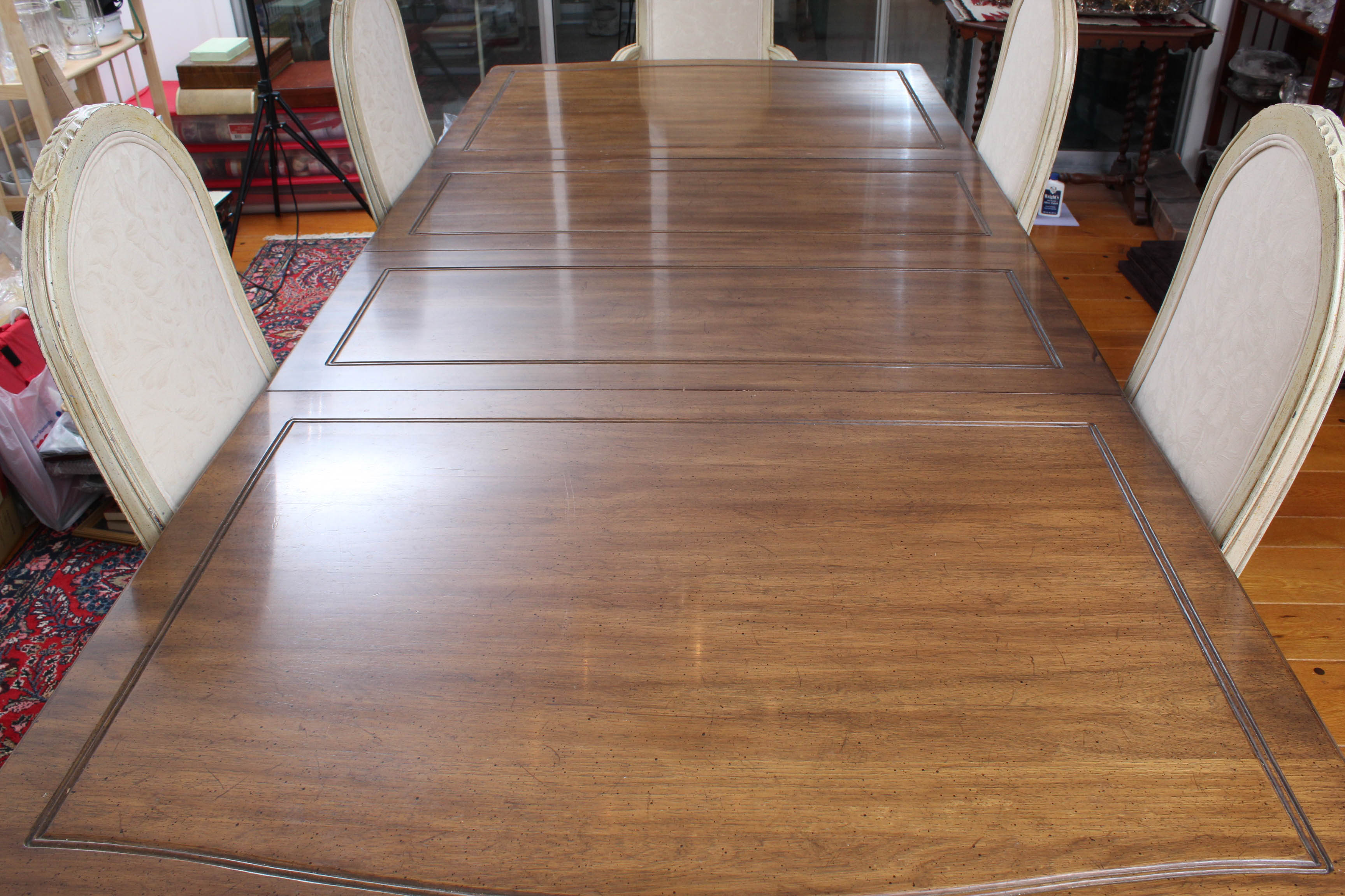 Vintage Davis Cabinet Co. French Provincial Style Dining Set