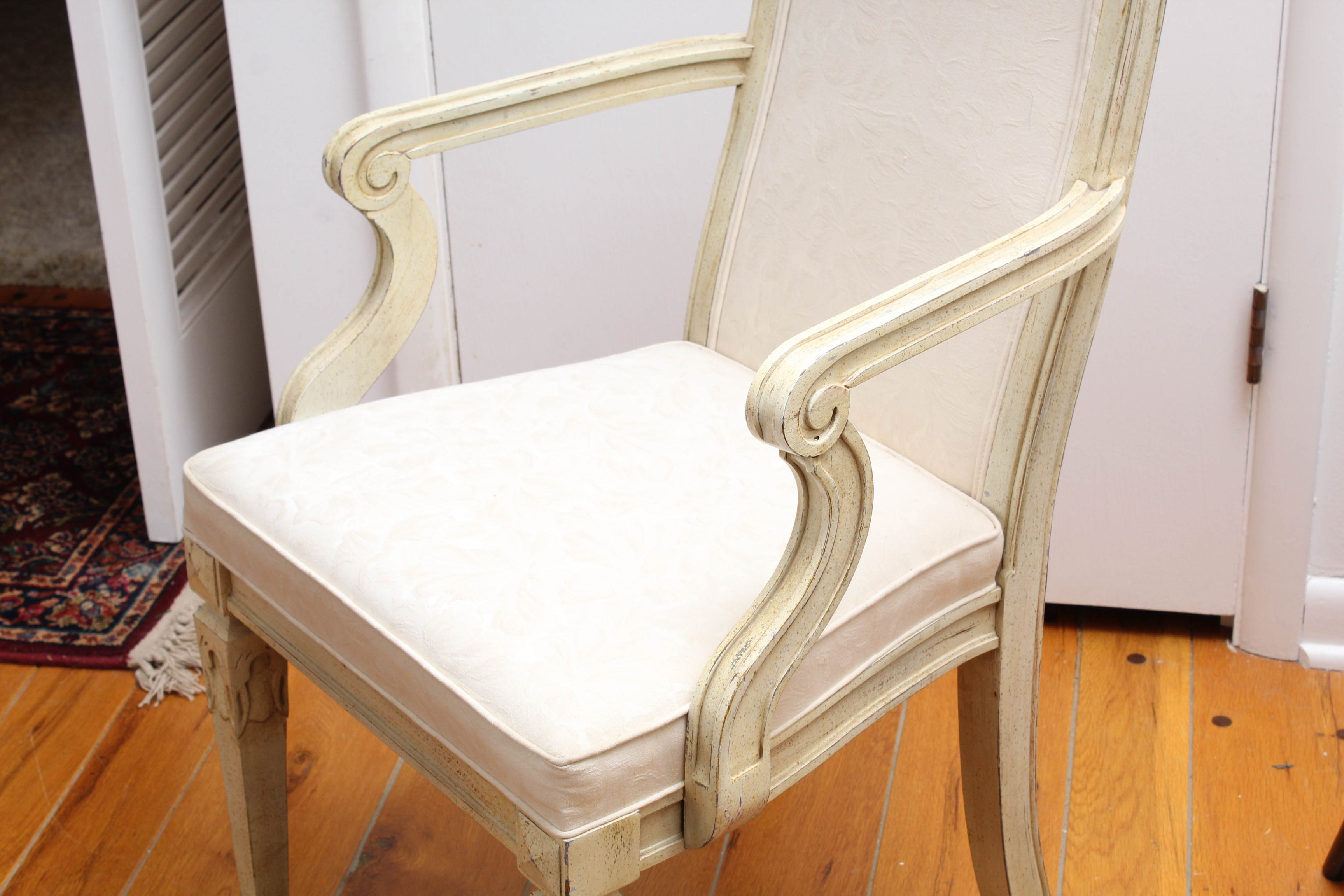 Vintage Davis Cabinet Co. French Provincial Style Dining Set