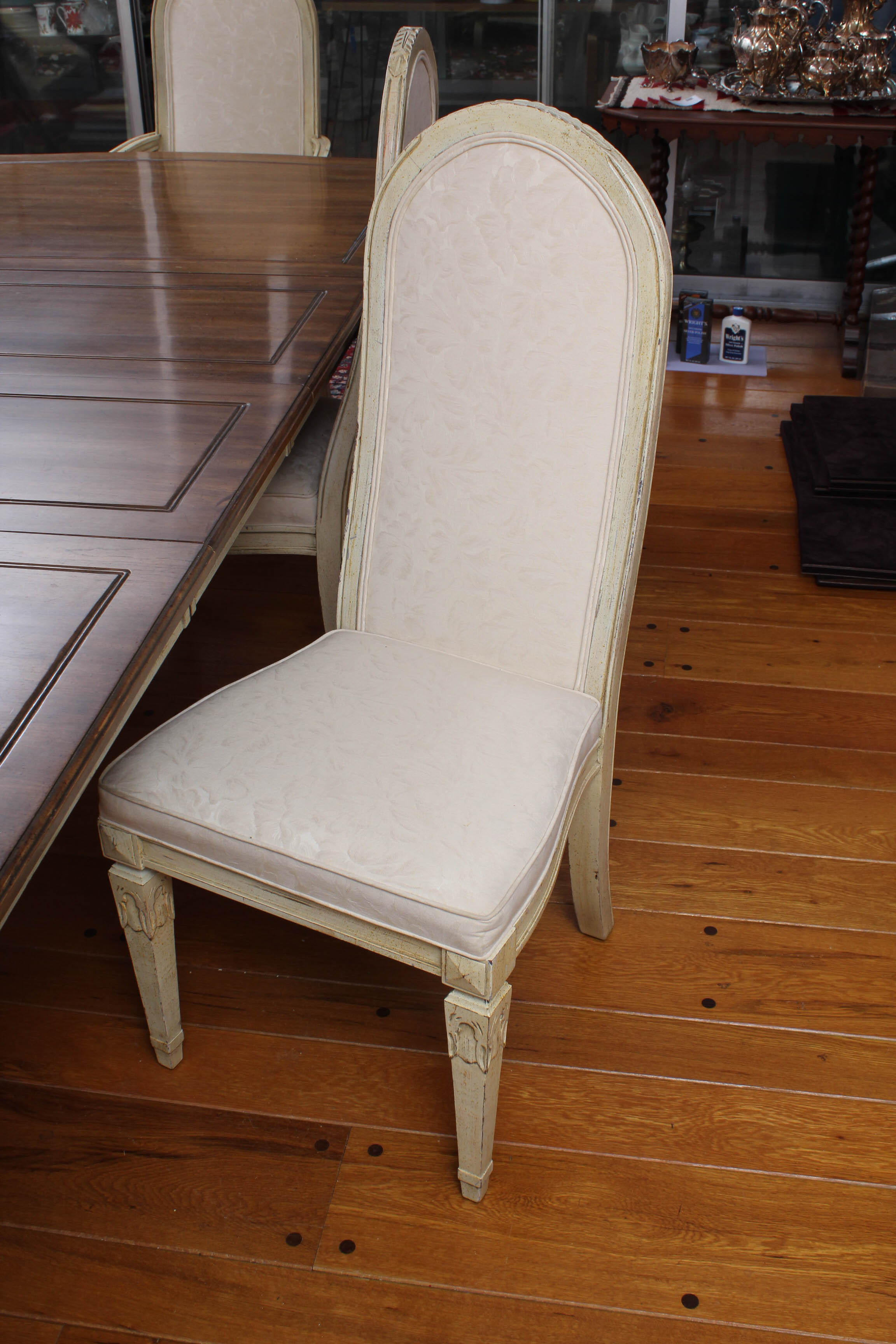 Vintage Davis Cabinet Co. French Provincial Style Dining Set