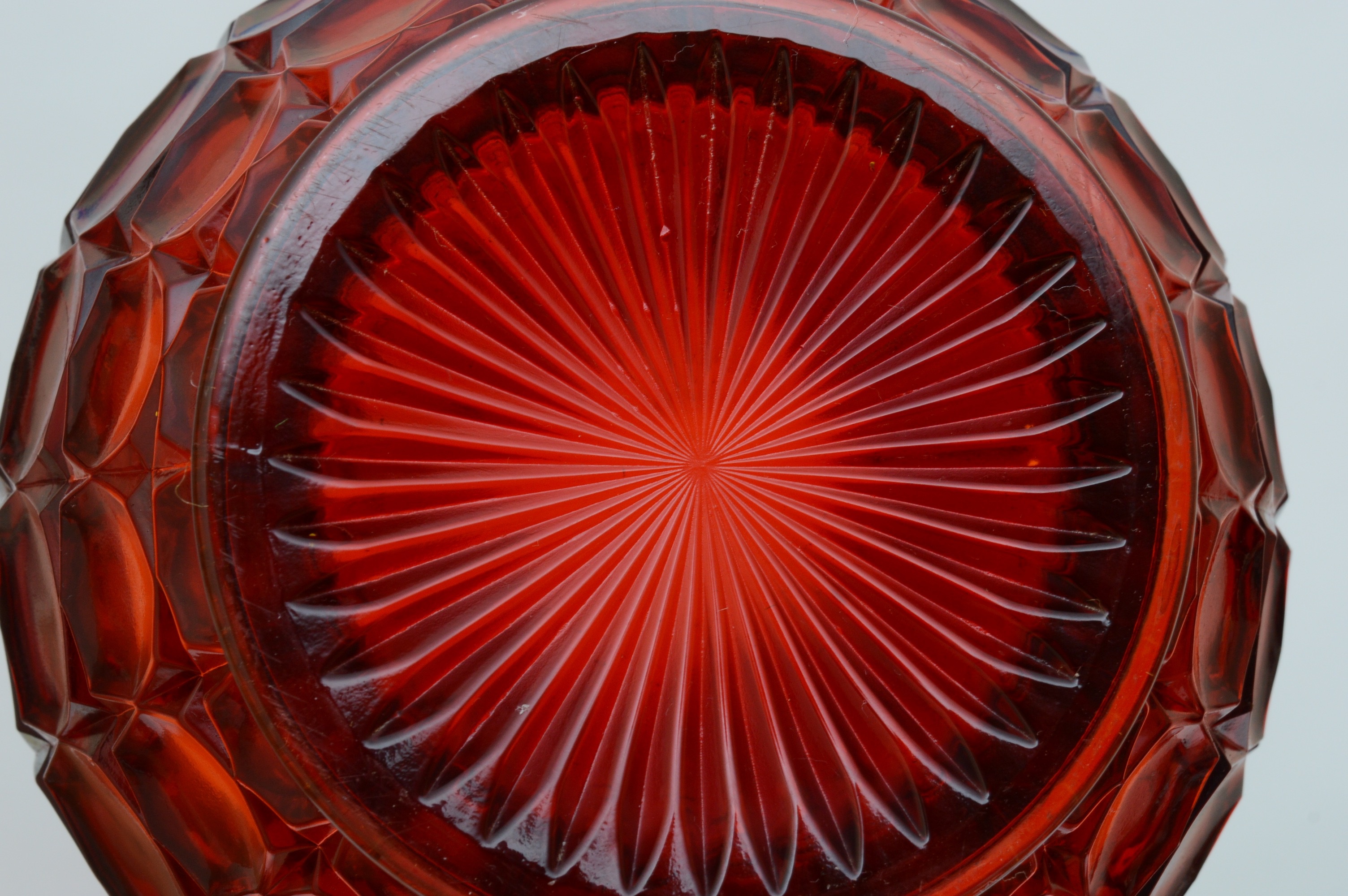 Mixed Vintage Glass Tableware Collection