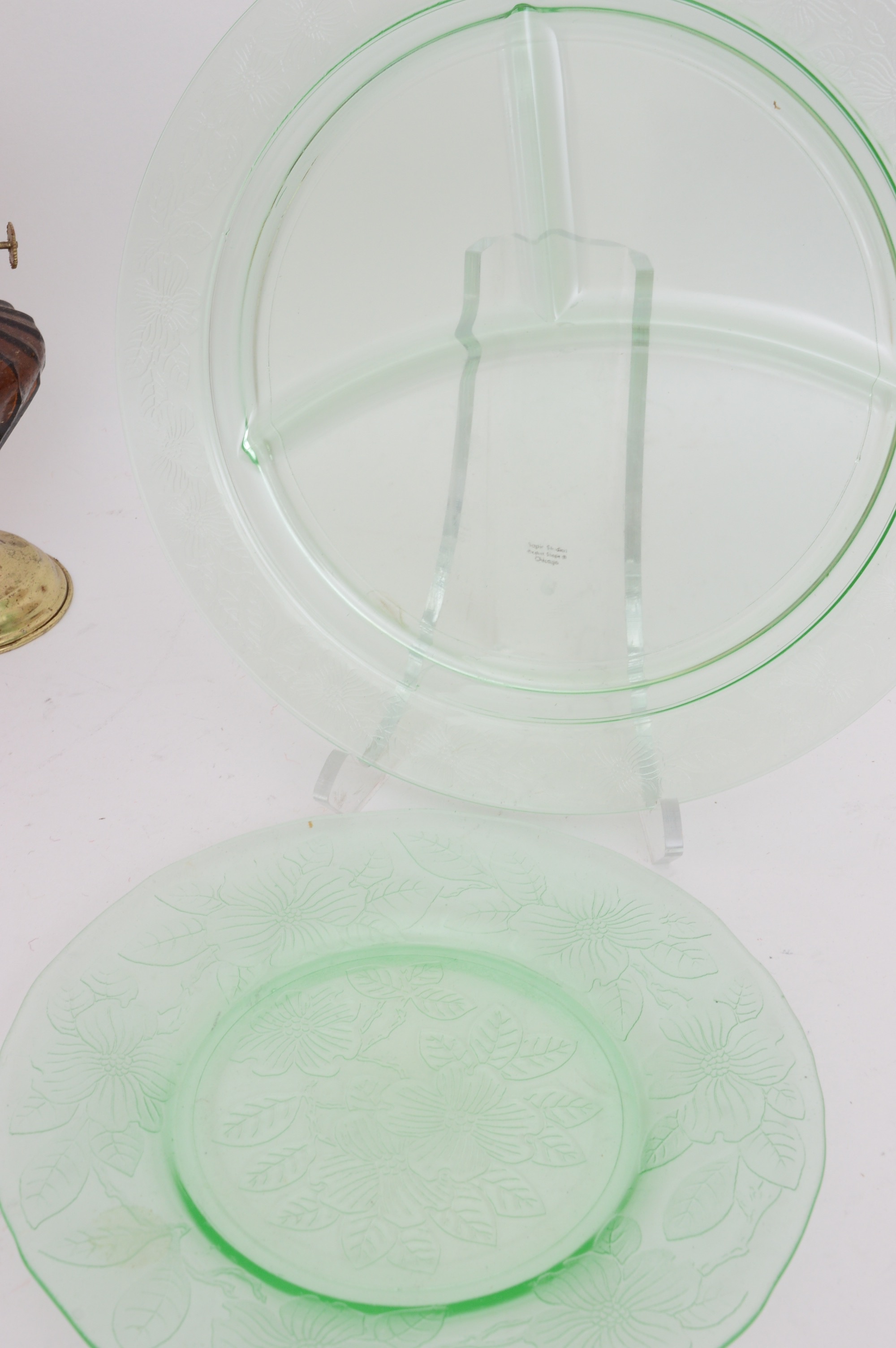 Mixed Vintage Glass Tableware Collection