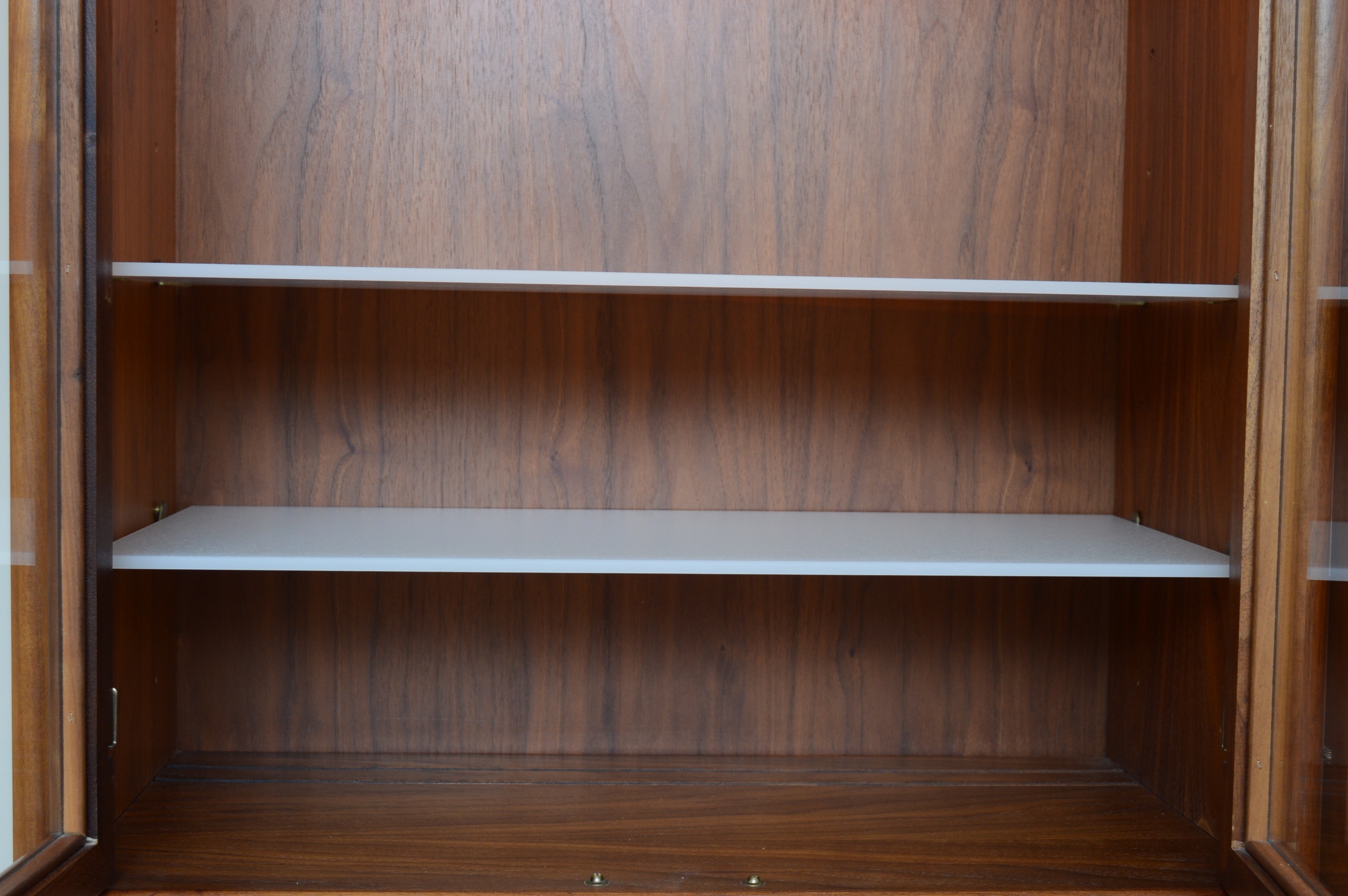 Mid-Century Modern Teak Wood China Cabinet