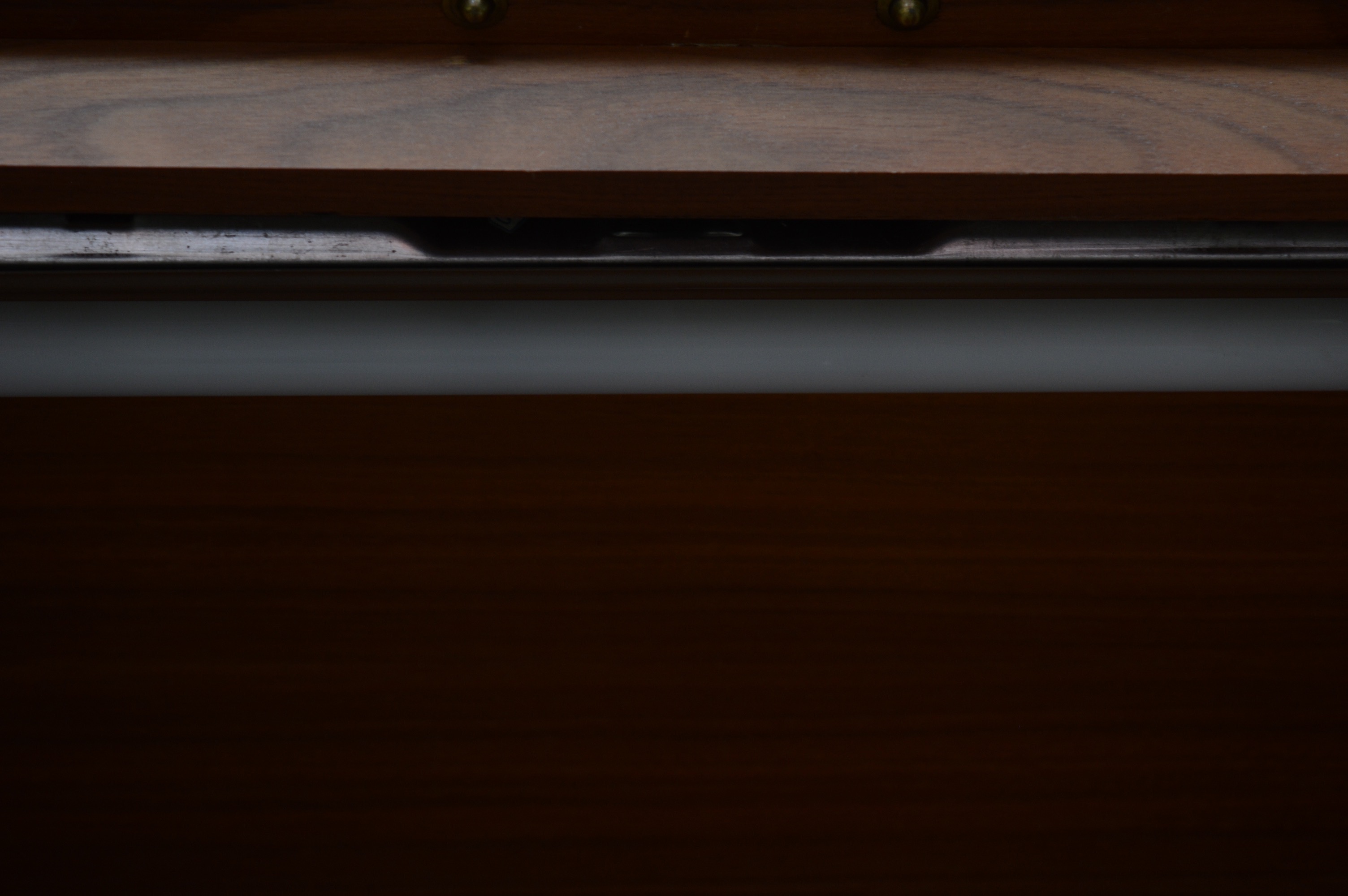 Mid-Century Modern Teak Wood China Cabinet