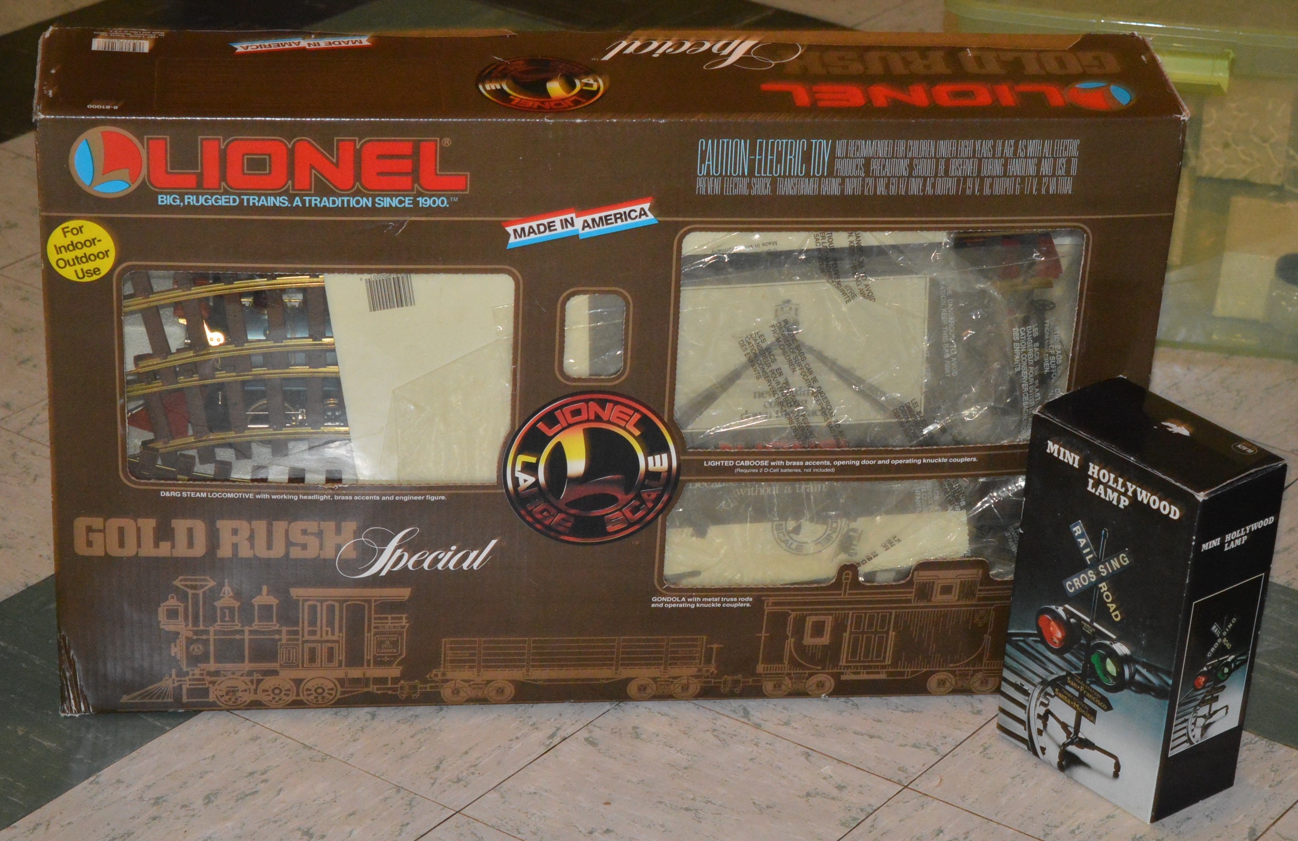 Lionel "Gold Rush Special" Train Set