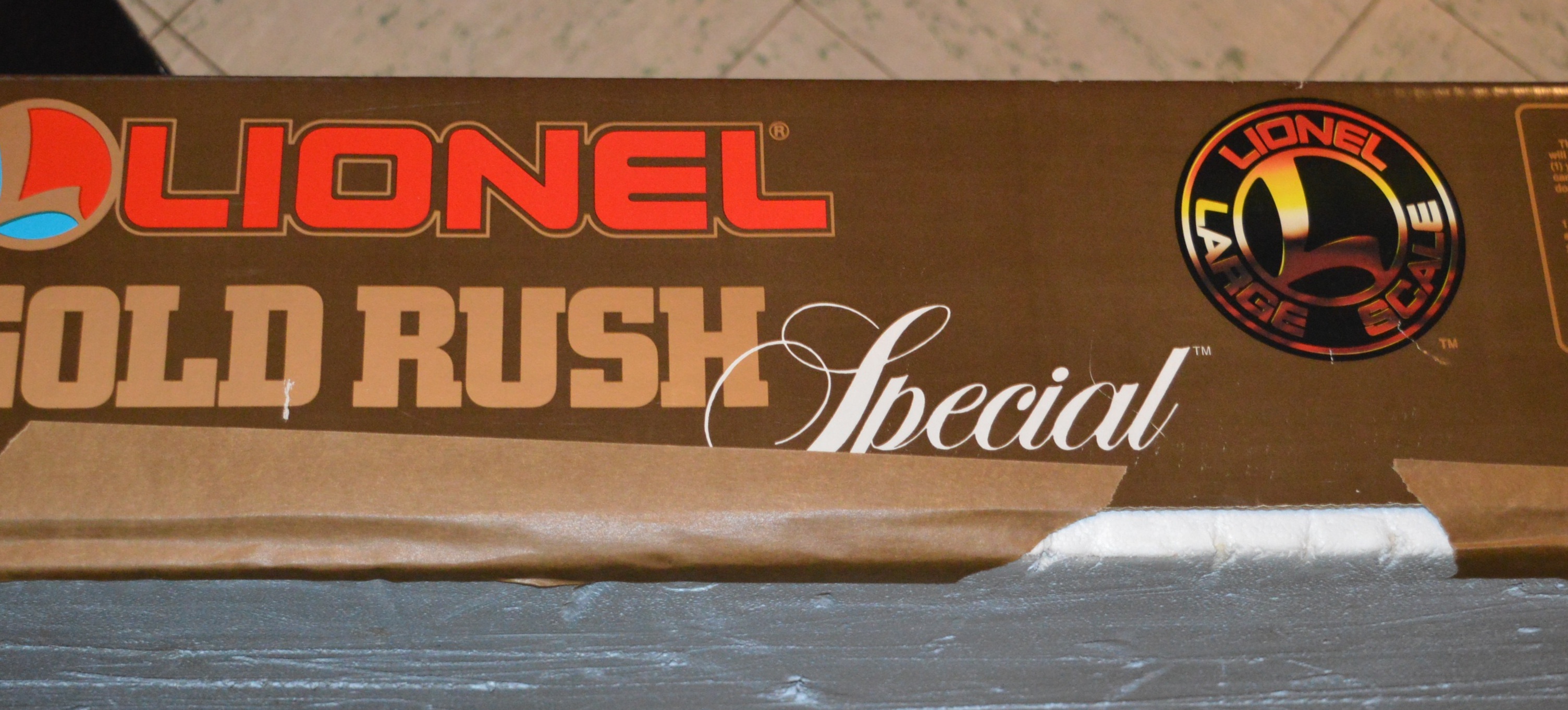 Lionel "Gold Rush Special" Train Set