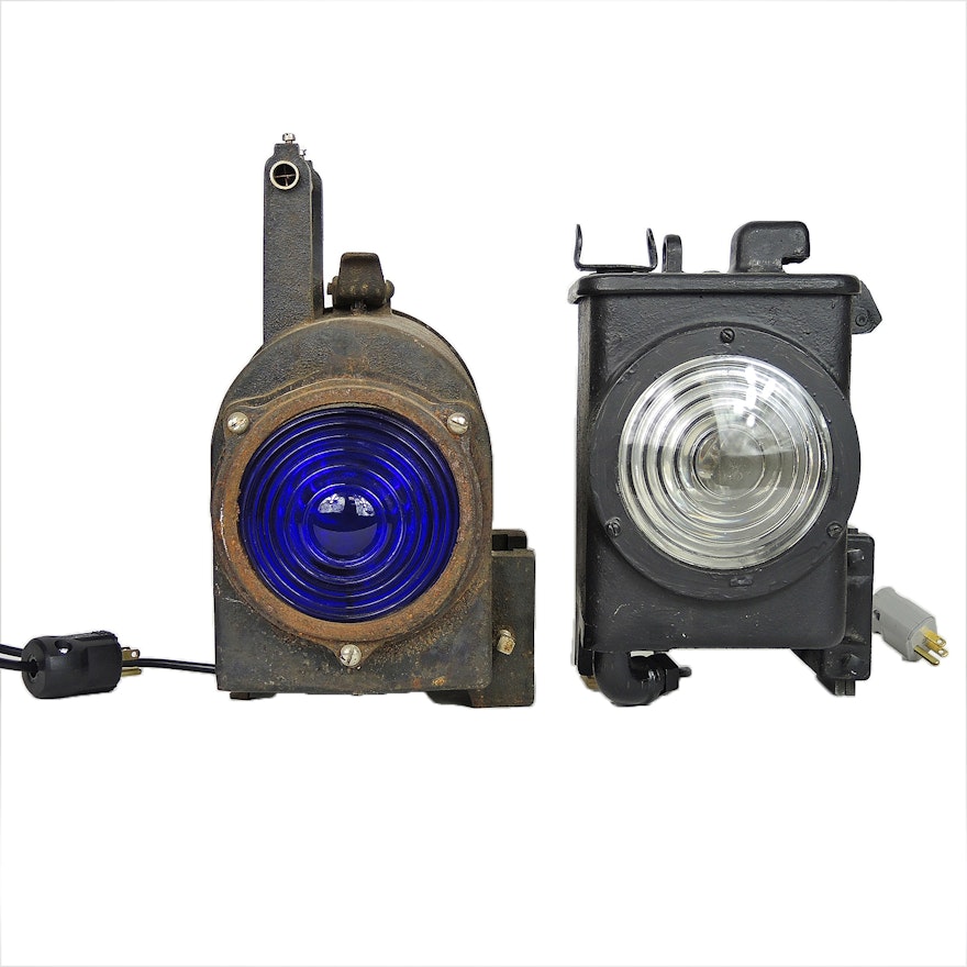 Union Switch and Signal and Western Railroad Supply Co. Lamps