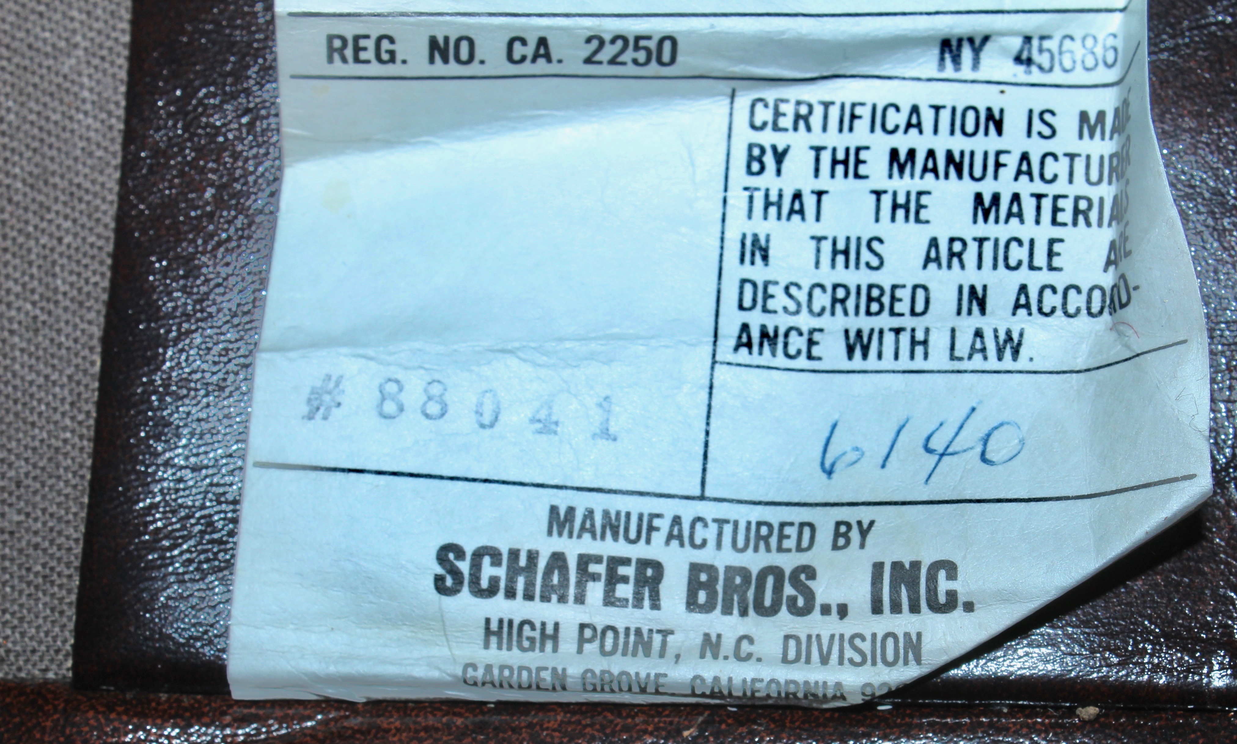 Pair of Chesterfield Brown Leather Armchairs, 20th Century