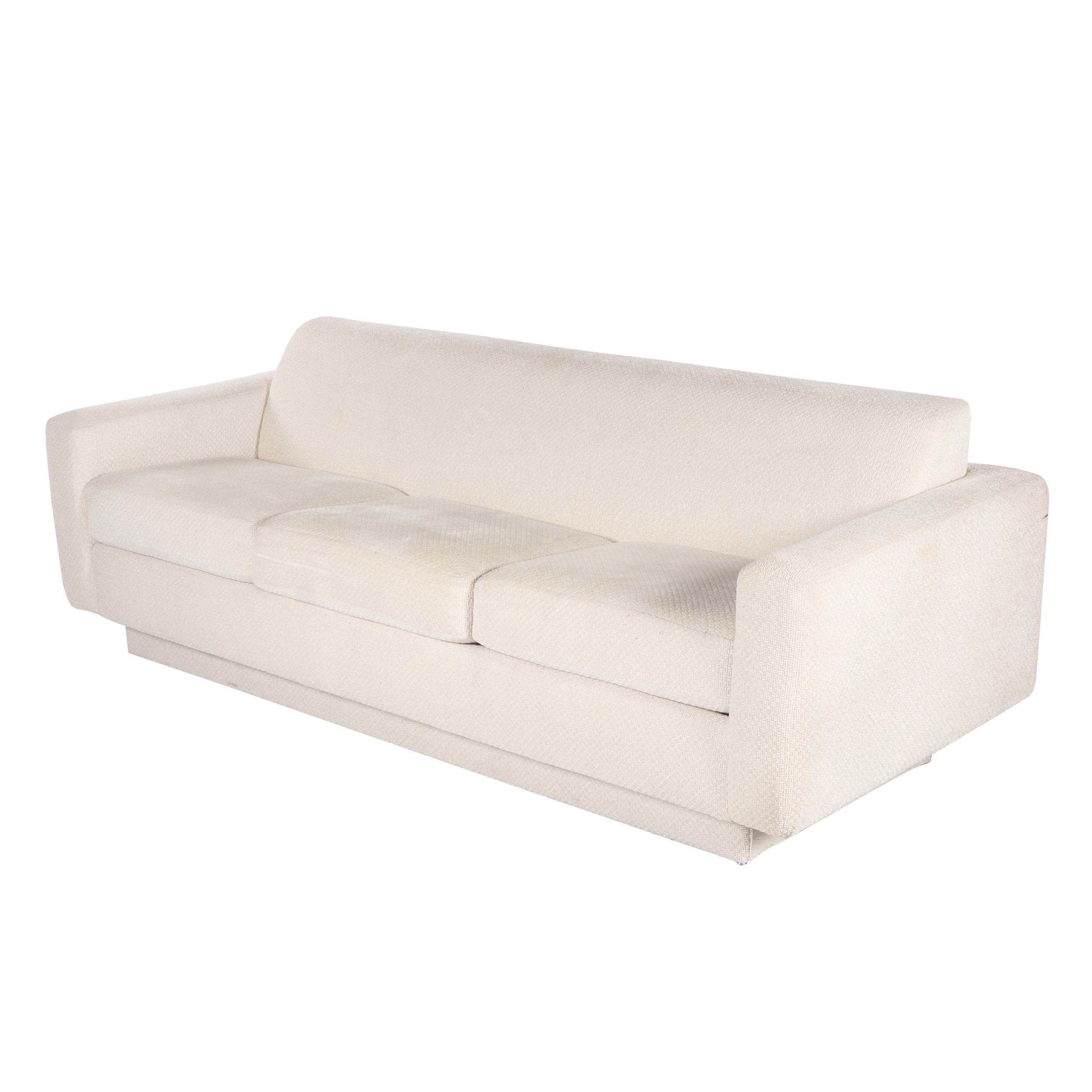Contemporary Upholstered Sofa by Bassett