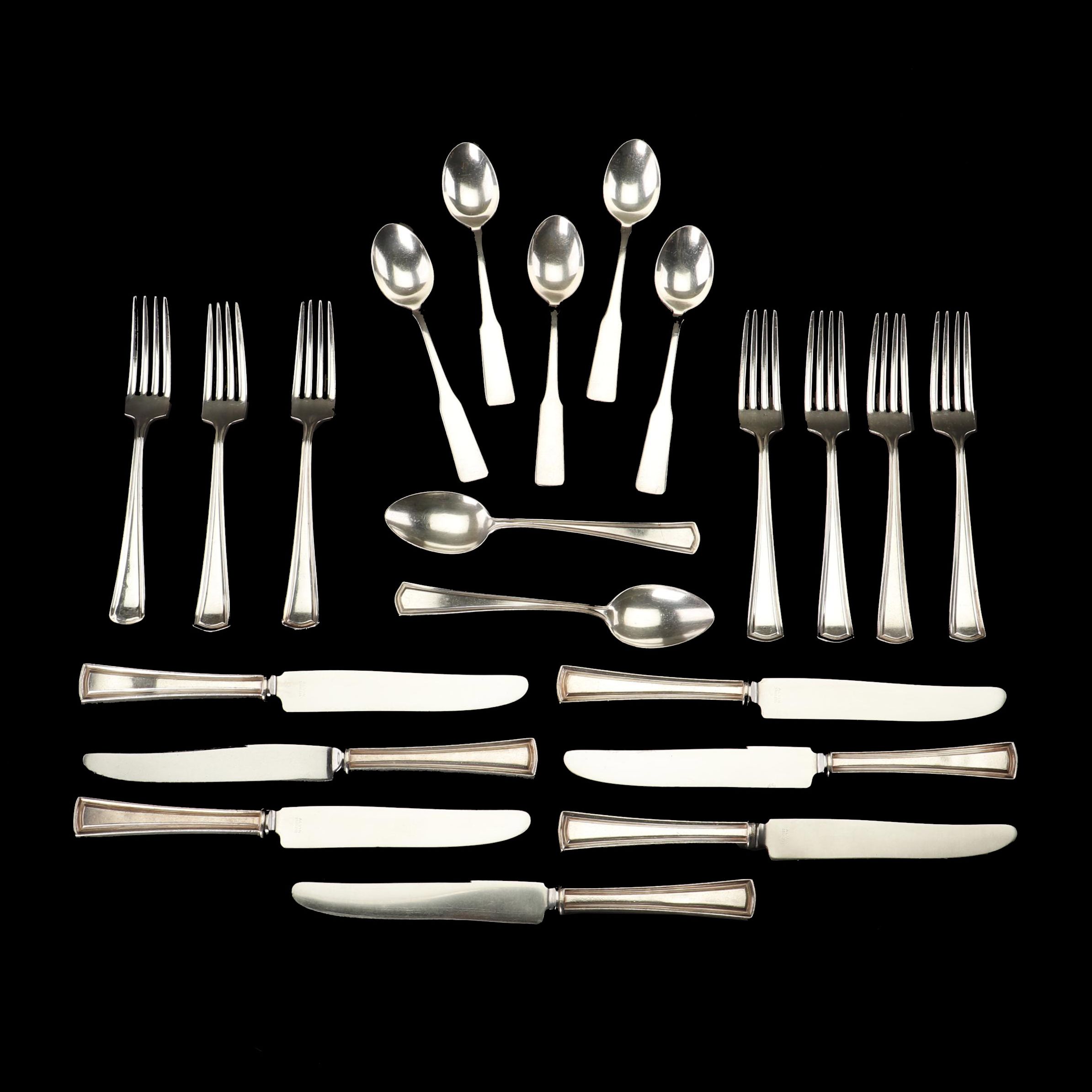 Towle Silversmiths and Alvin Mfg. Co. Stainless Steel Flatware