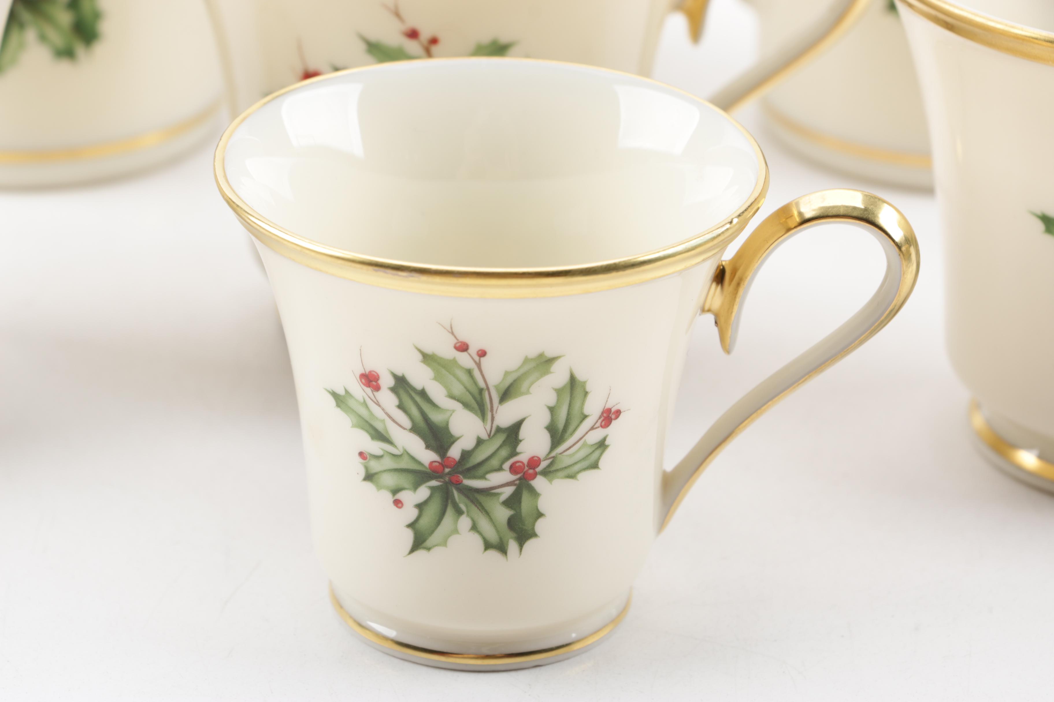 Lenox "Holiday" Bone China Dinnerware