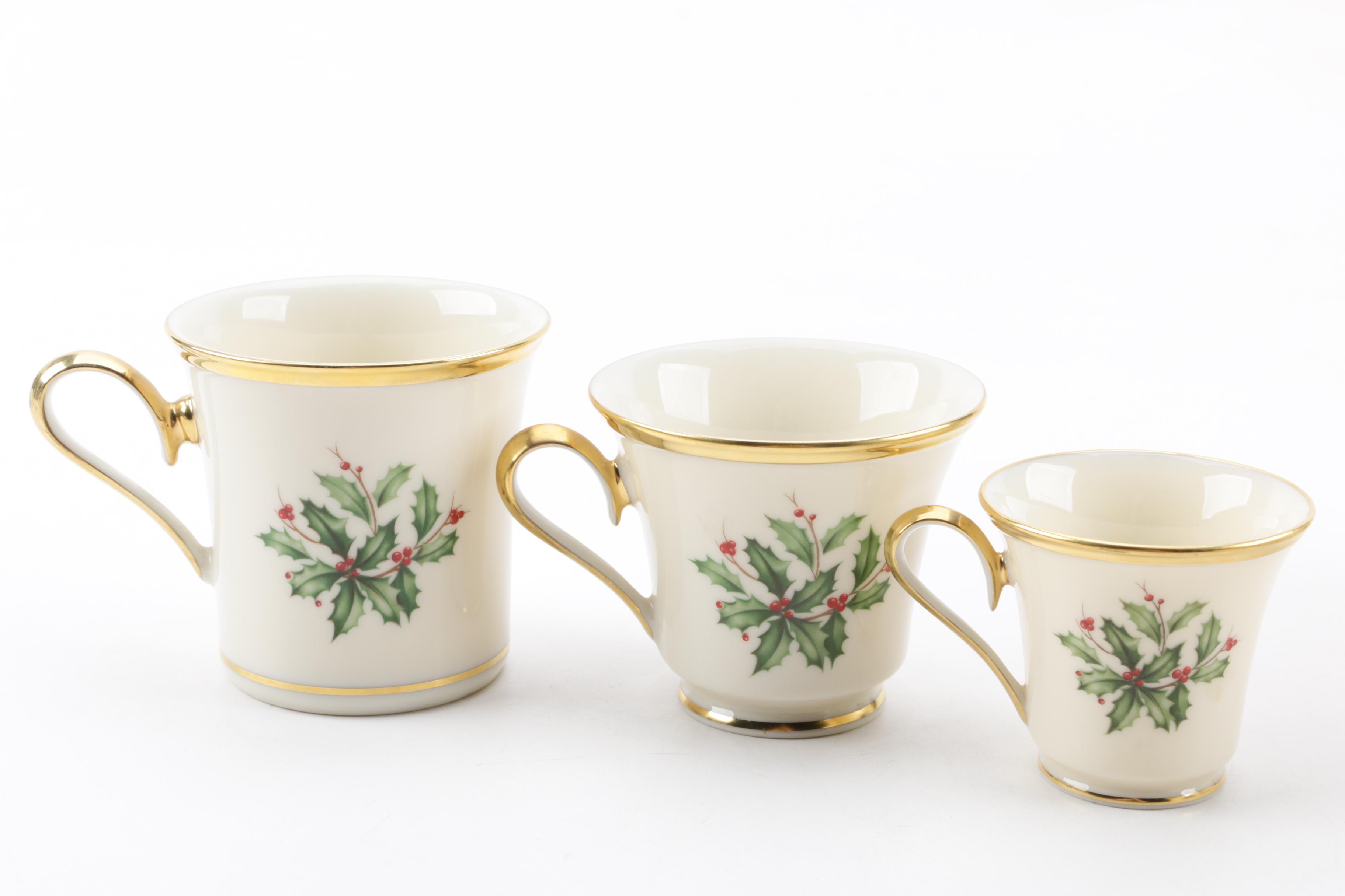 Lenox "Holiday" Bone China Dinnerware