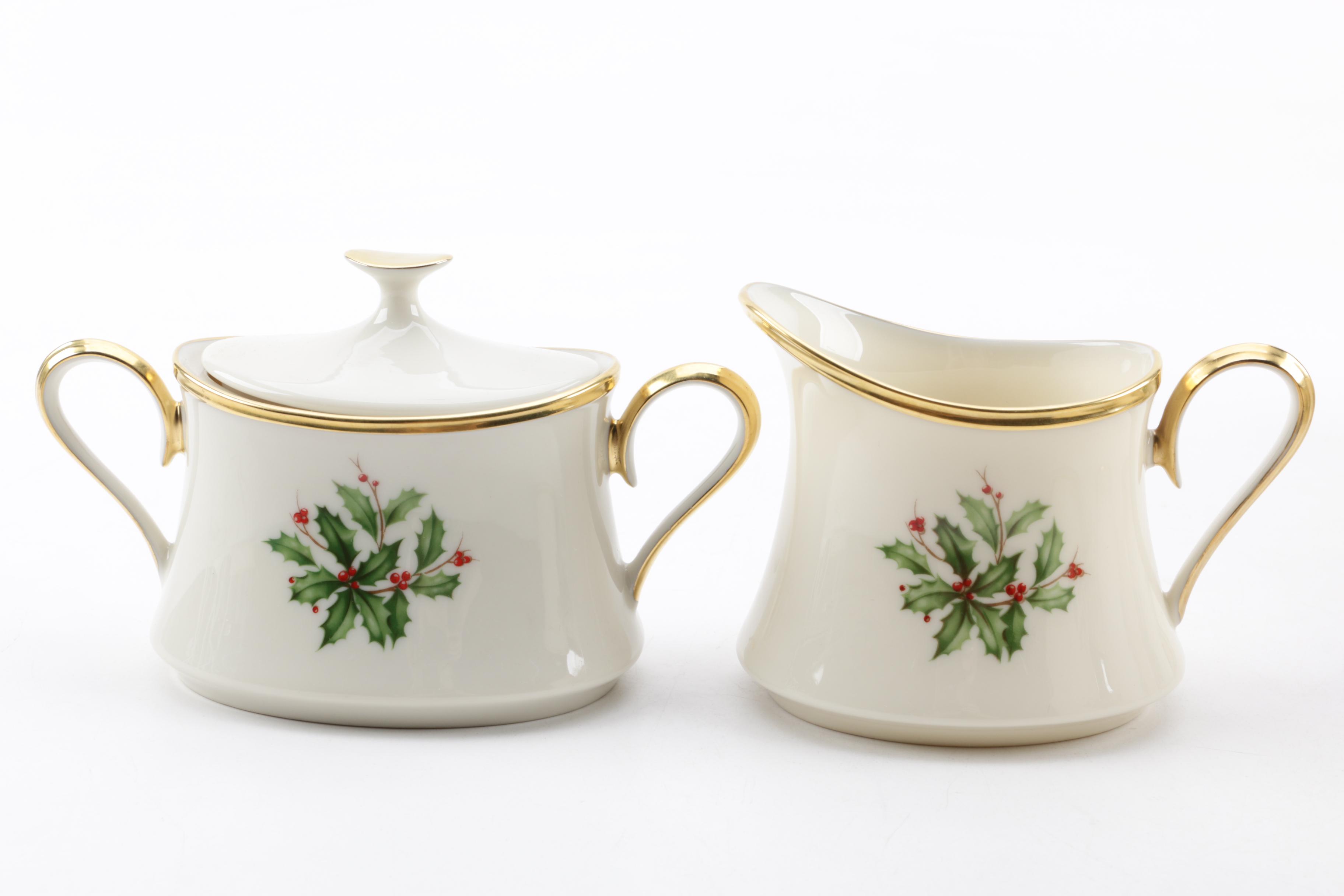 Lenox "Holiday" Bone China Dinnerware