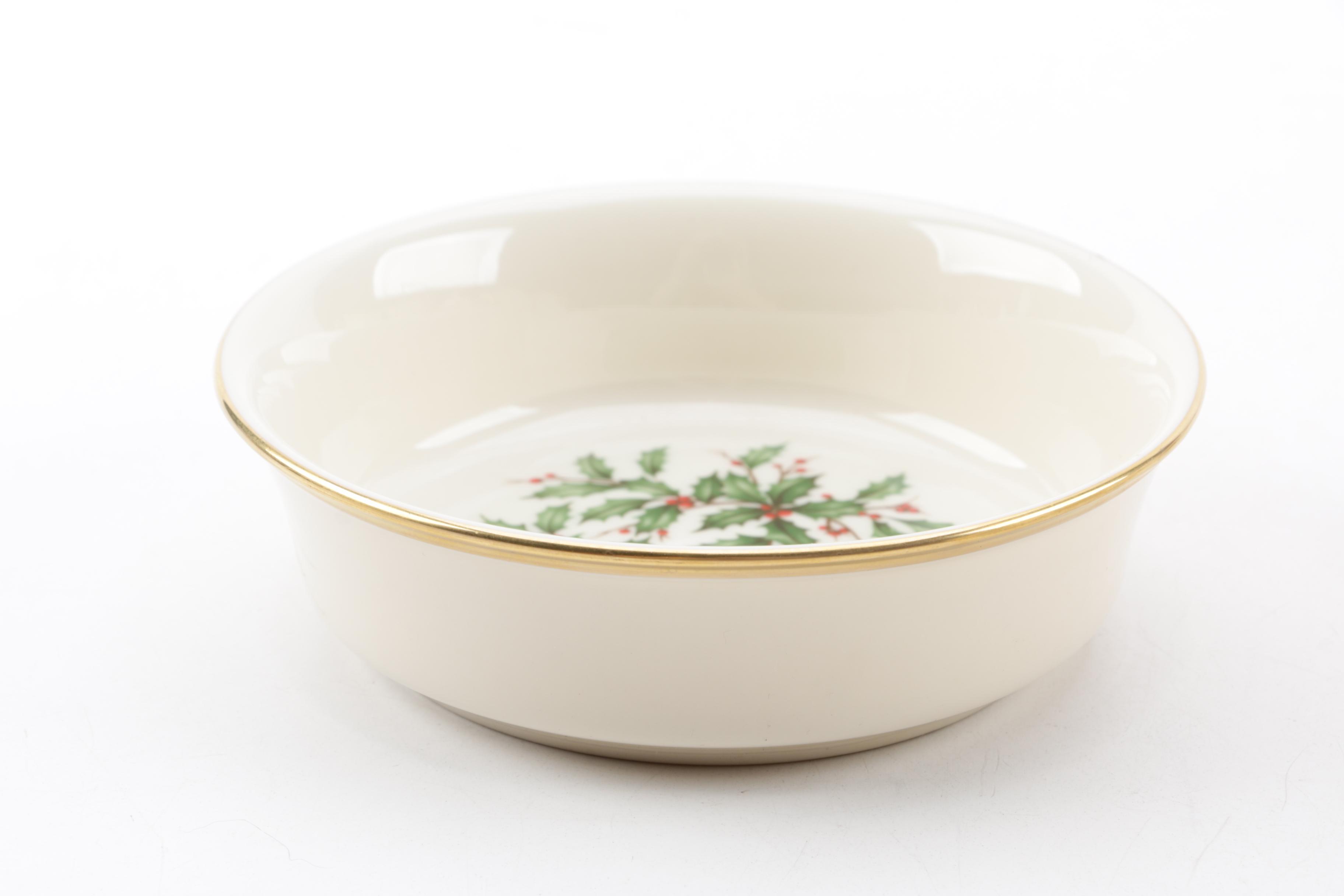Lenox "Holiday" Bone China Dinnerware