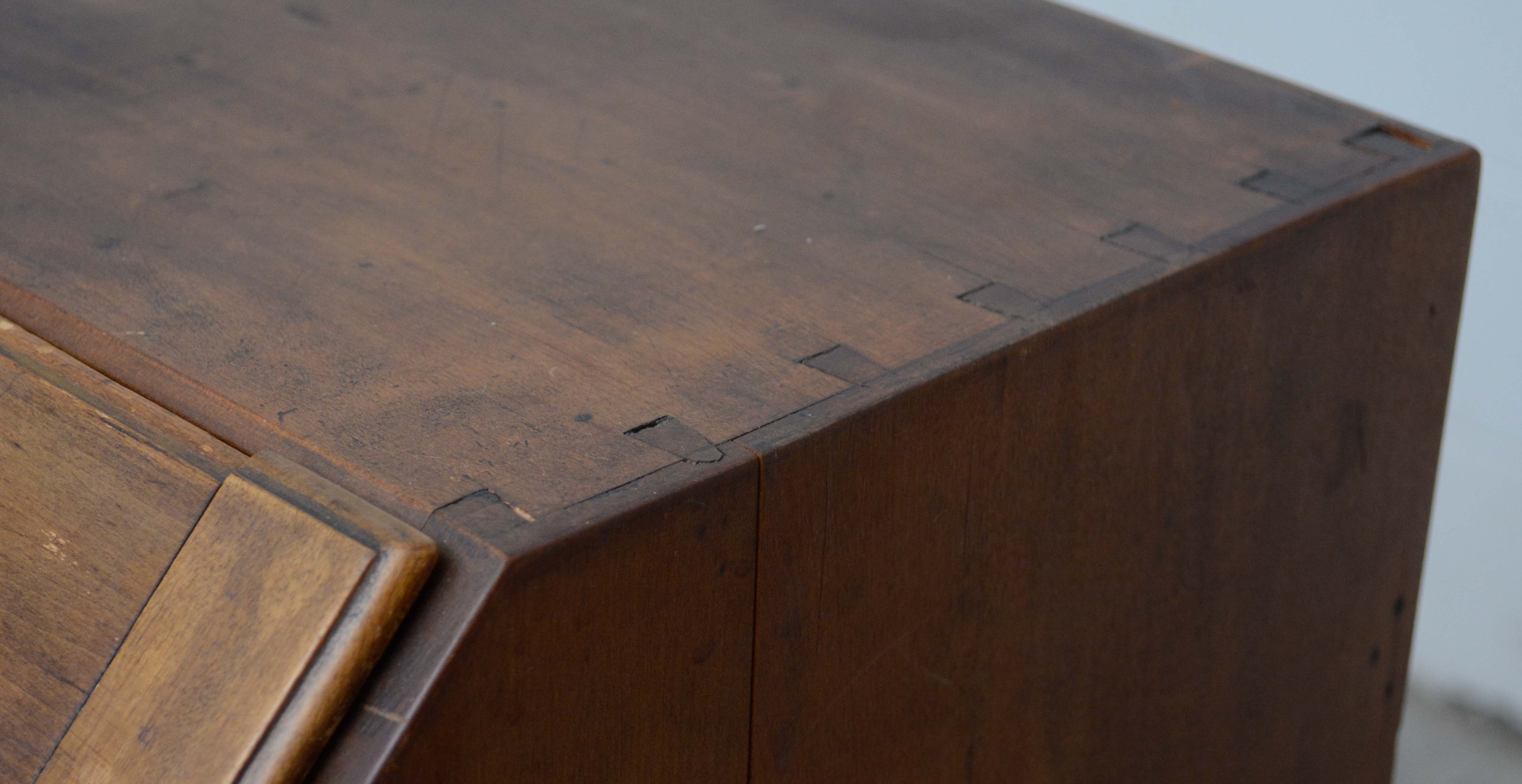 Federal Slant-Front Desk, Late 18th/Early 19th Century