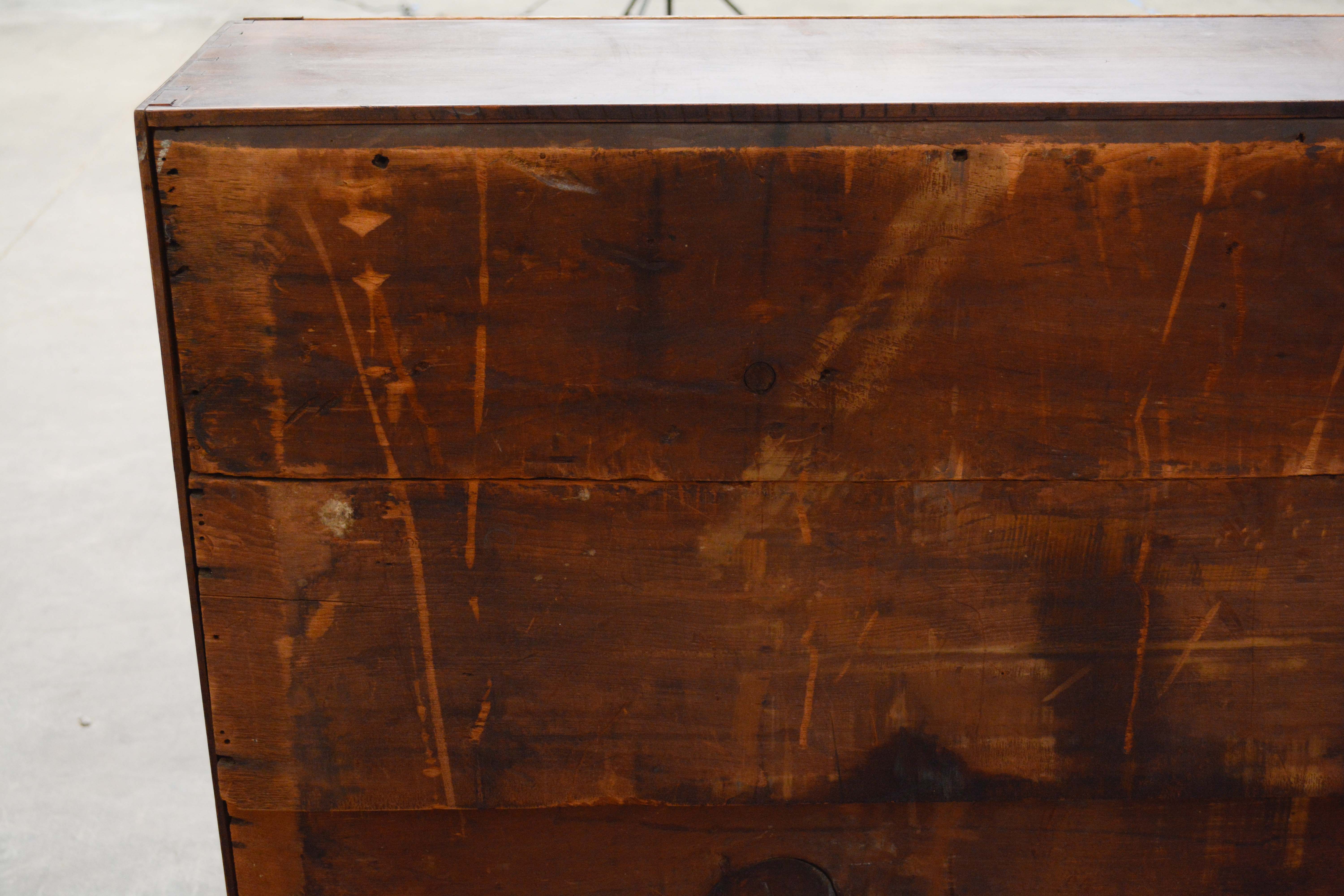 Federal Slant-Front Desk, Late 18th/Early 19th Century