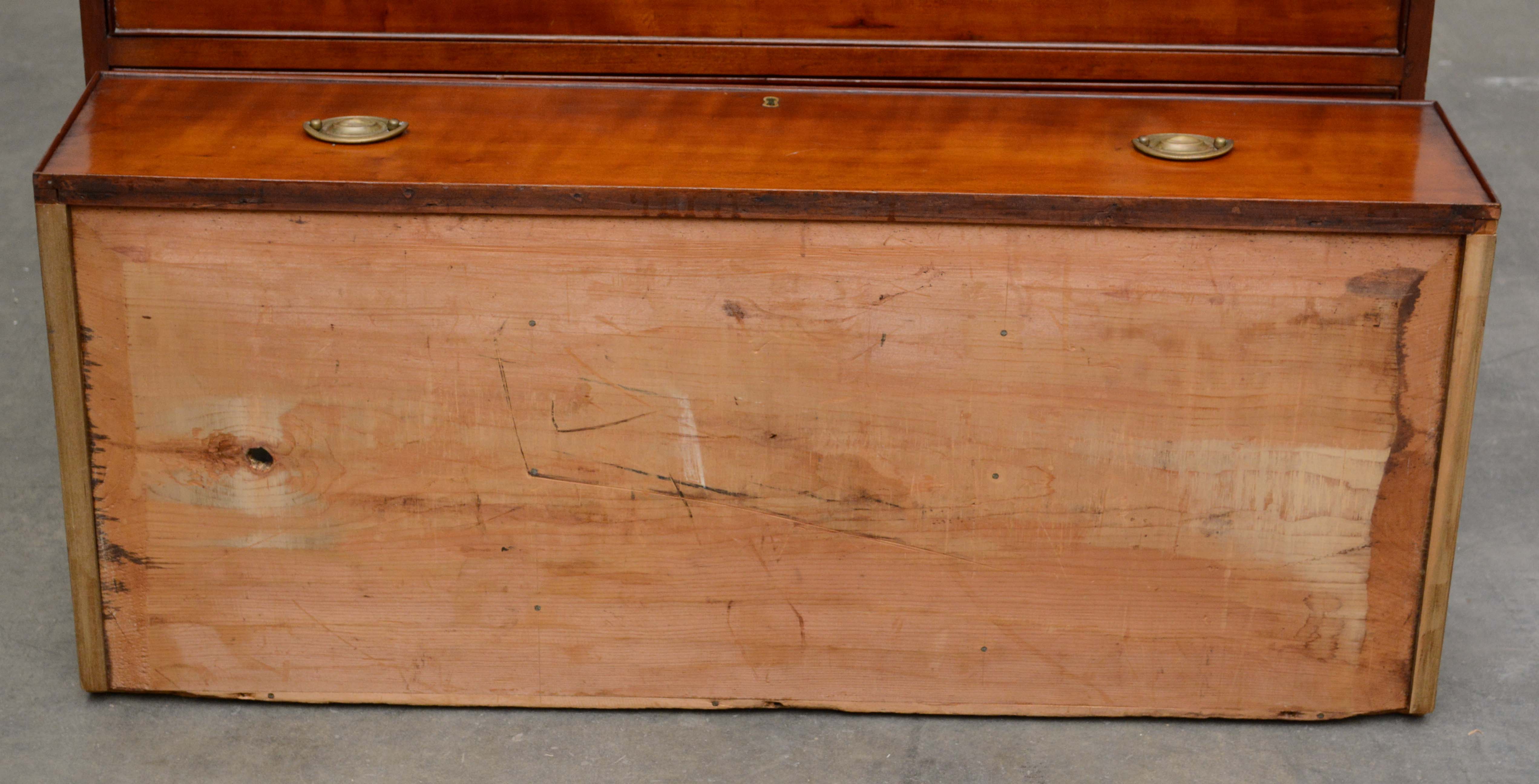 Late Federal Cherrywood Chest of Drawers, Second Quarter 19th Century