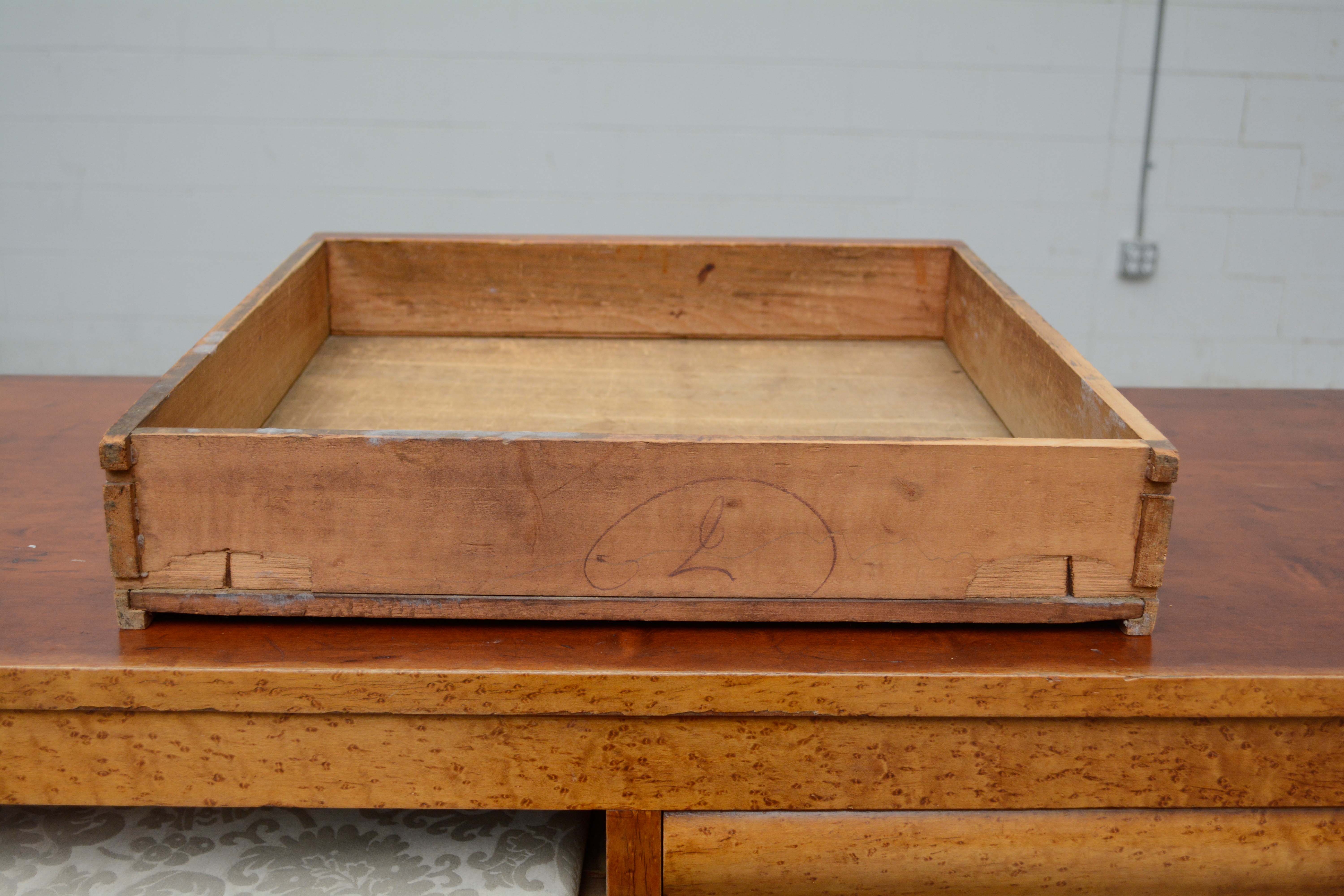 American Empire Bird's-Eye Maple Chest of Drawers, Mid 19th Century