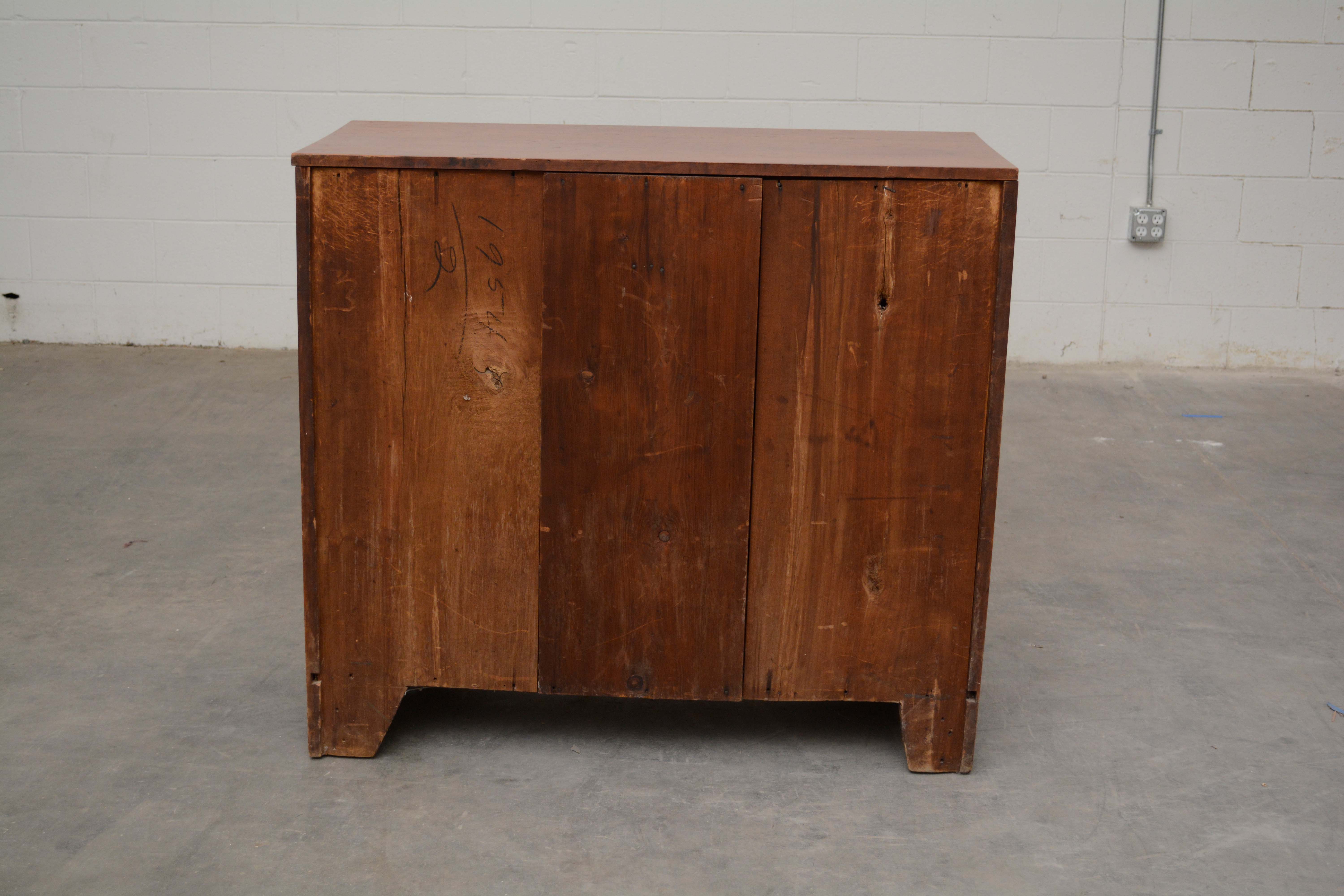 American Empire Bird's-Eye Maple Chest of Drawers, Mid 19th Century