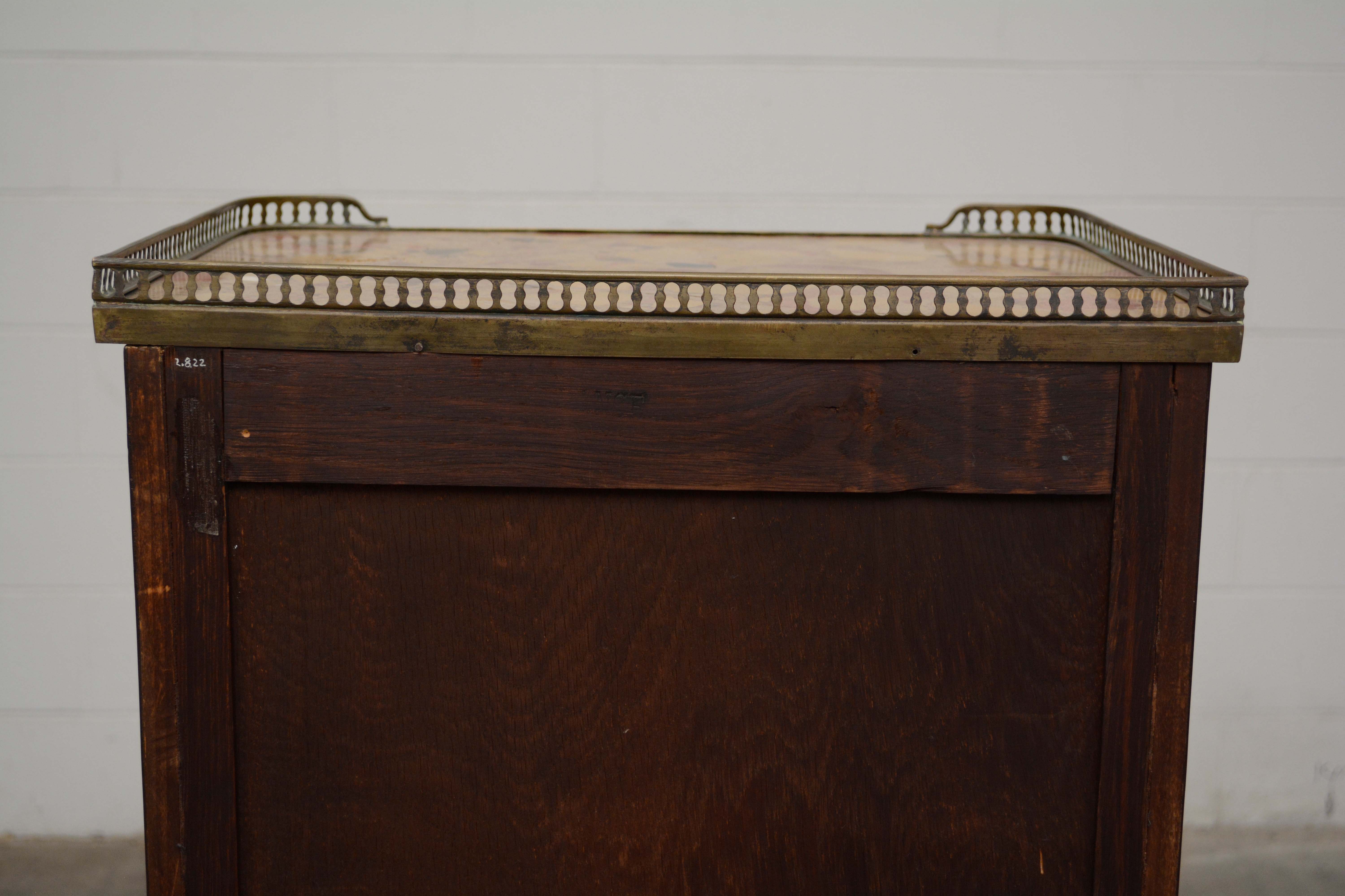 Pair of Kingwood and Mahogany Louis XVI-Style Tall Chests of Drawers, c. 1900