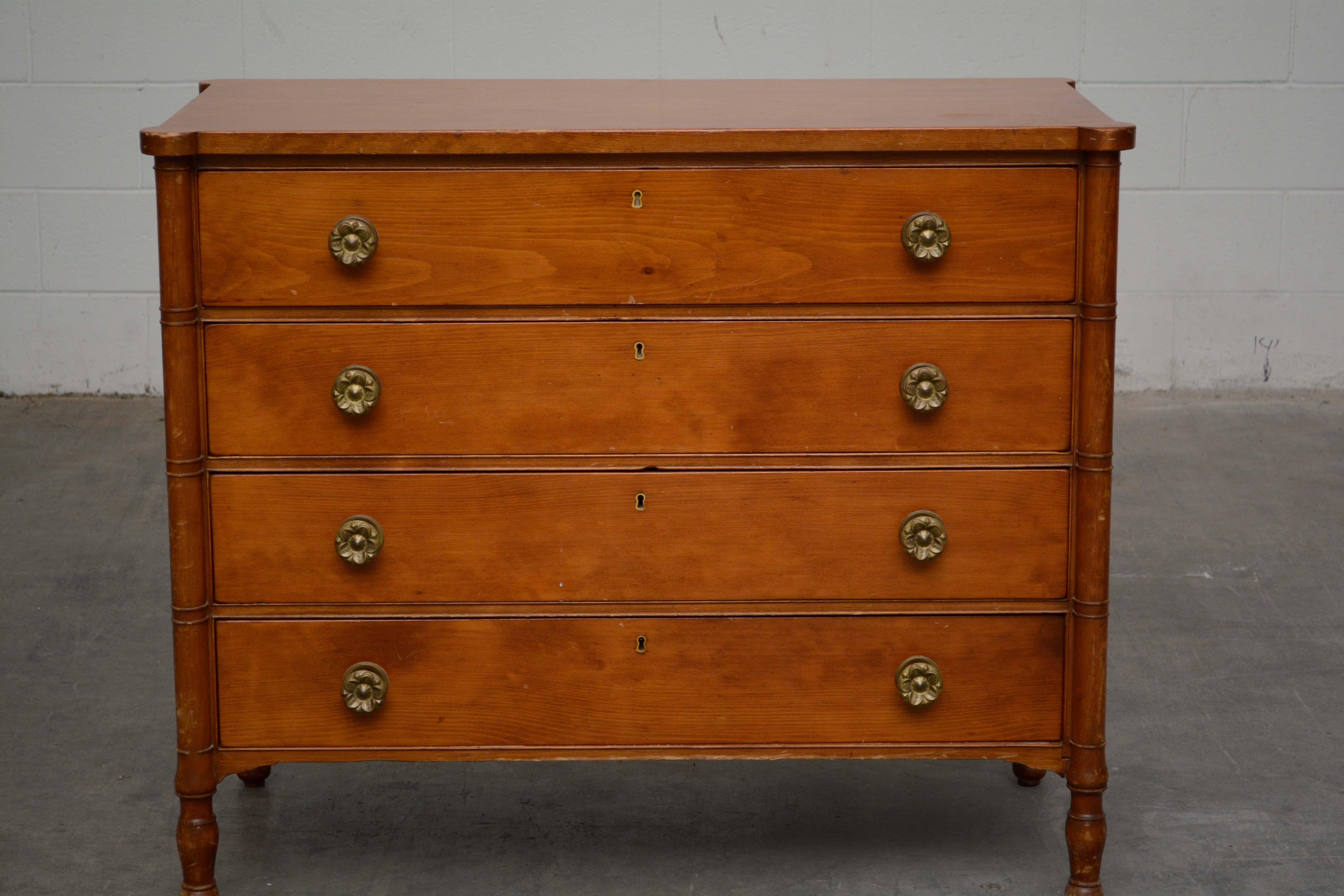 Federal Cherrywood Chest of Drawers, Early 19th Century
