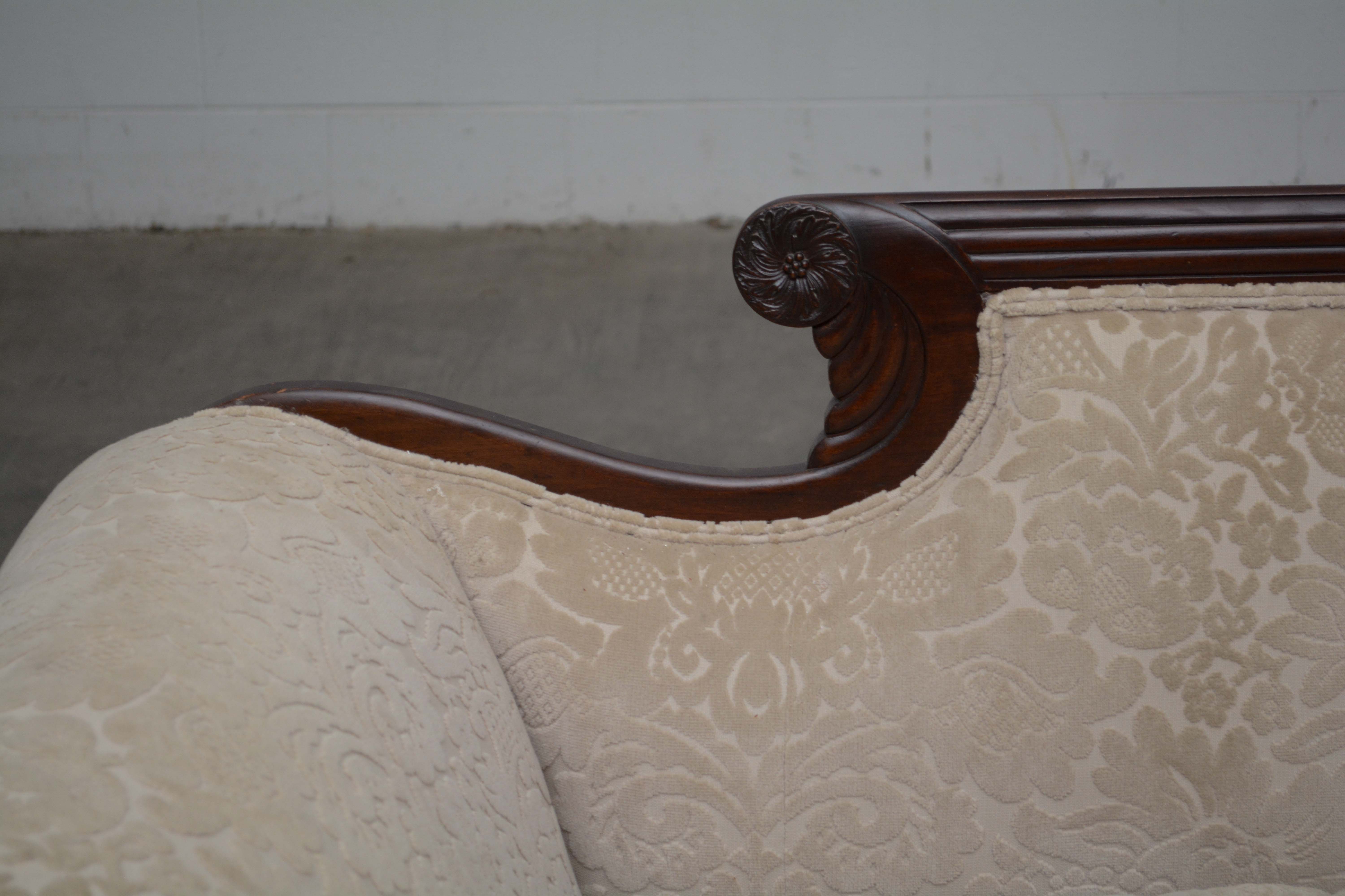 Classical Mahogany Sofa, Circa 1830