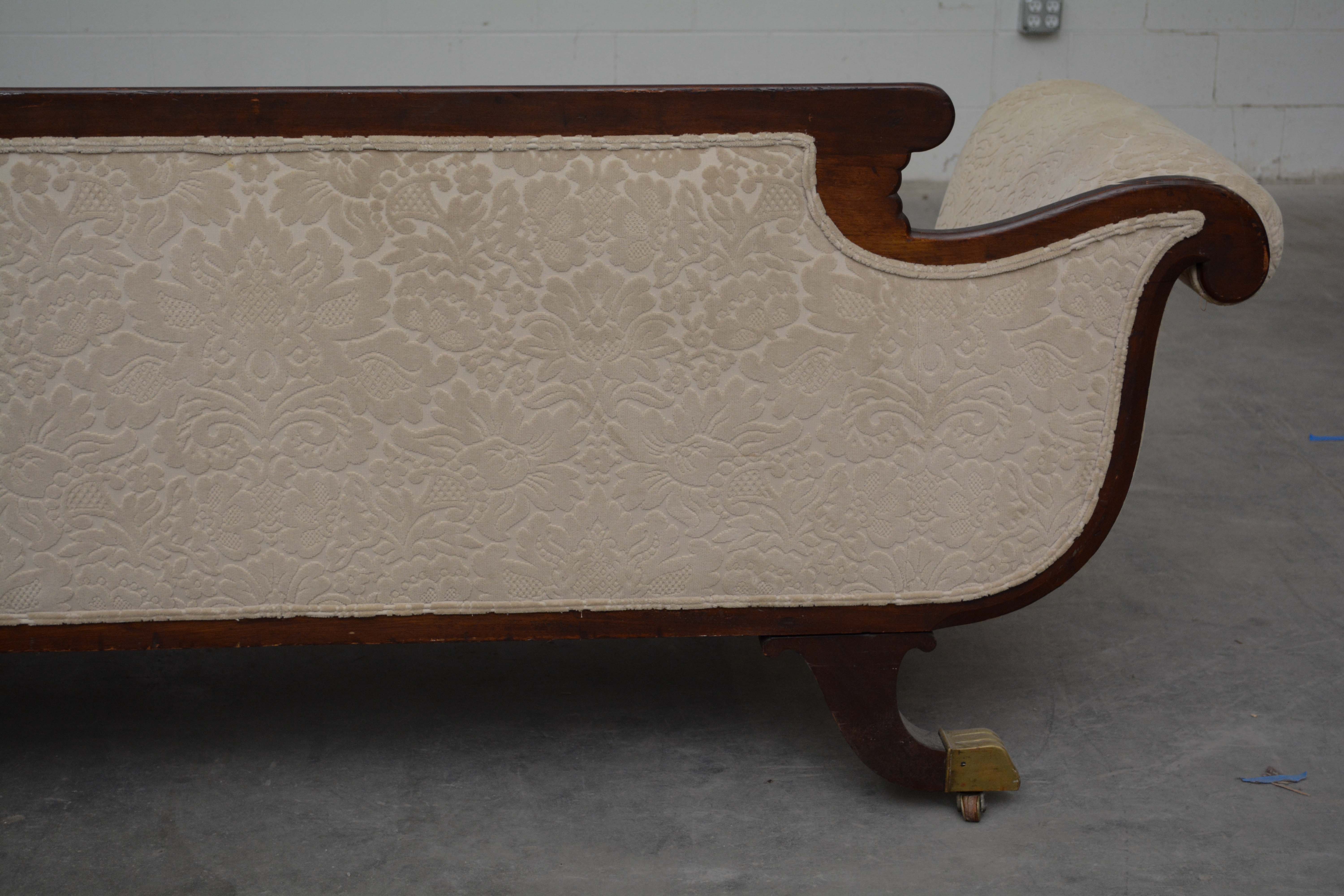 Classical Mahogany Sofa, Circa 1830