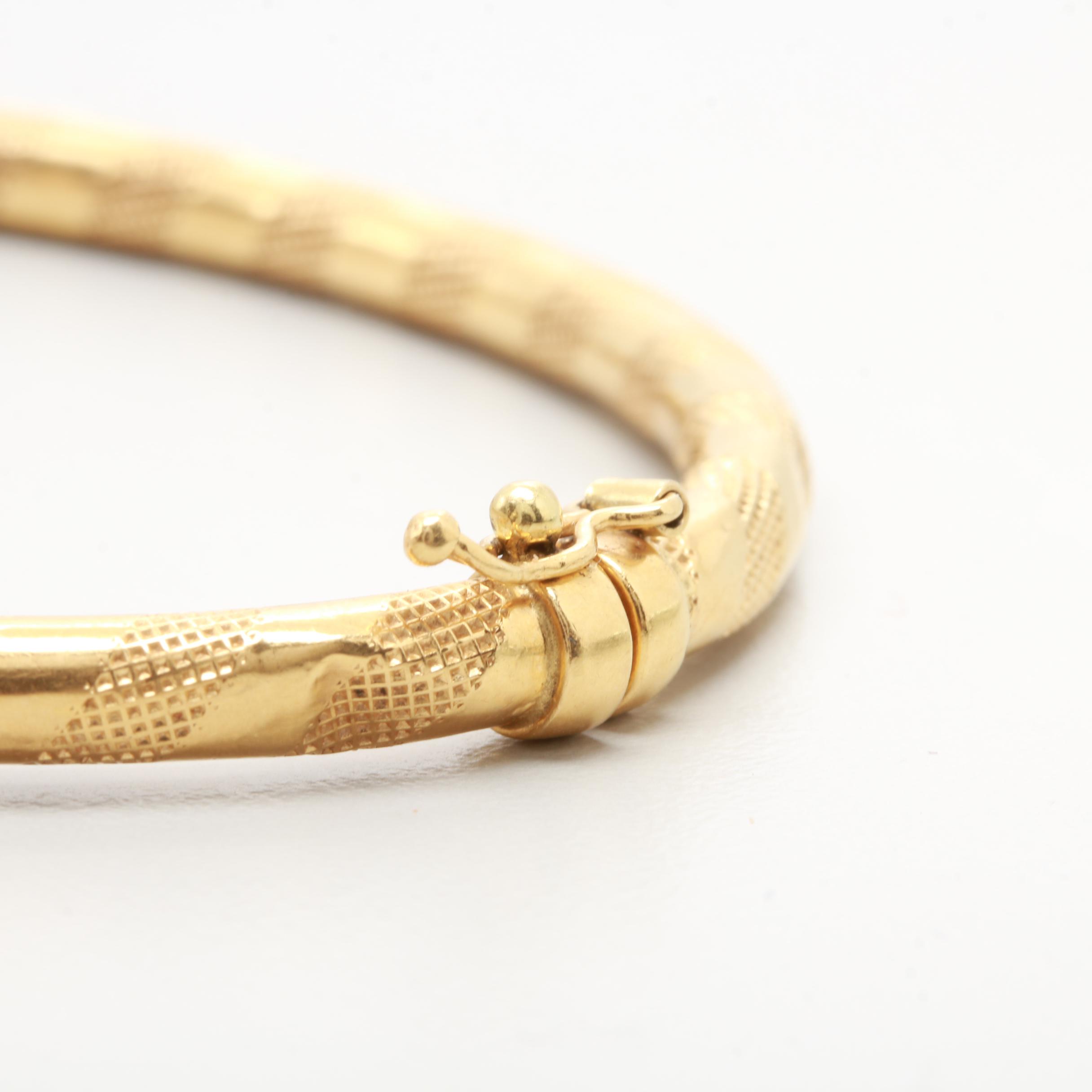 18K Yellow Gold  Uno a Erre Bracelet