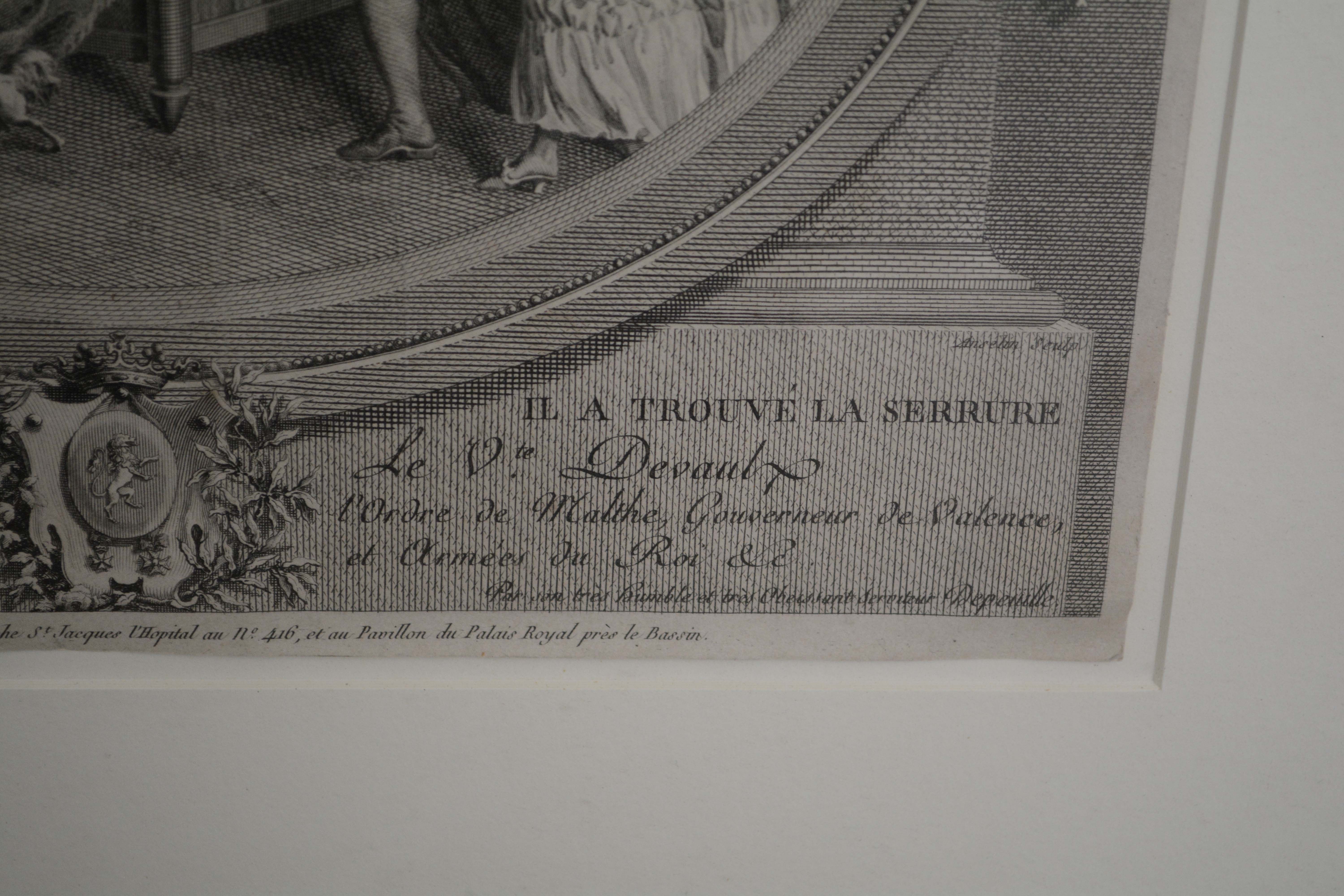 Jean-Louis Anselin Engraving