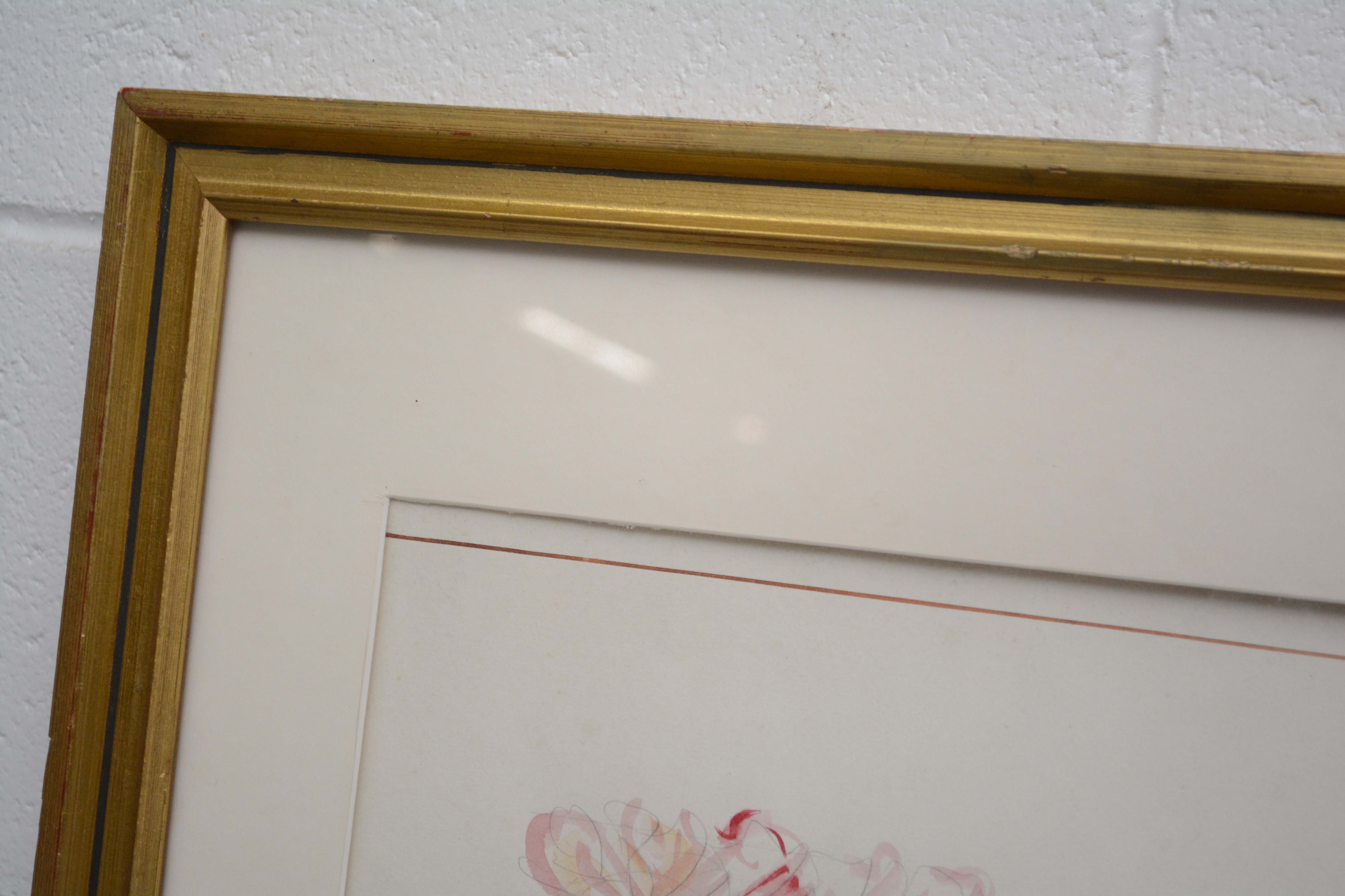 Watercolor and Graphite Production Drawing "Design No. 22408 C."