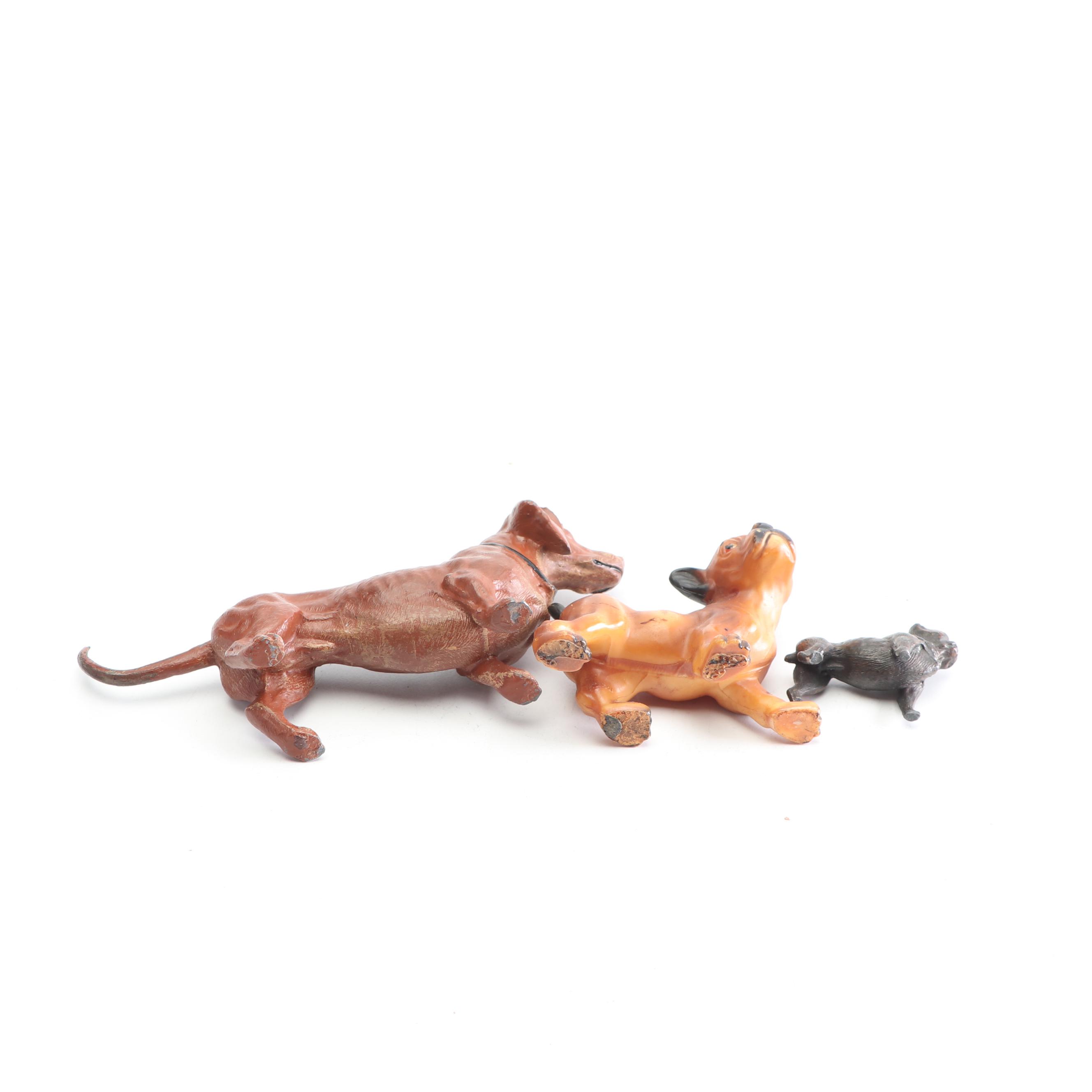 Halycon Days and Assorted Dog Figurines