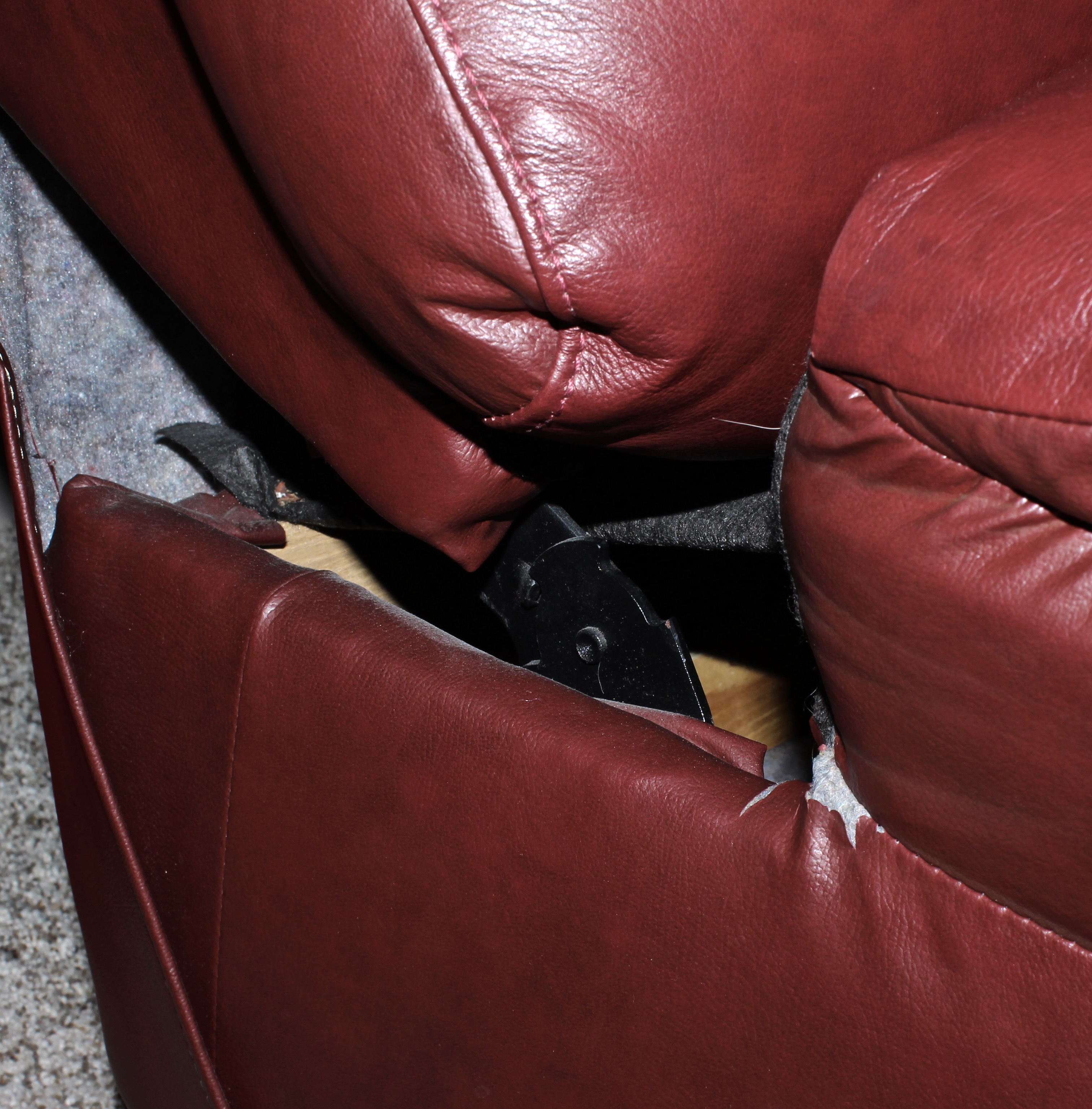 Home Theatre Furniture in Cordovan Faux Leather