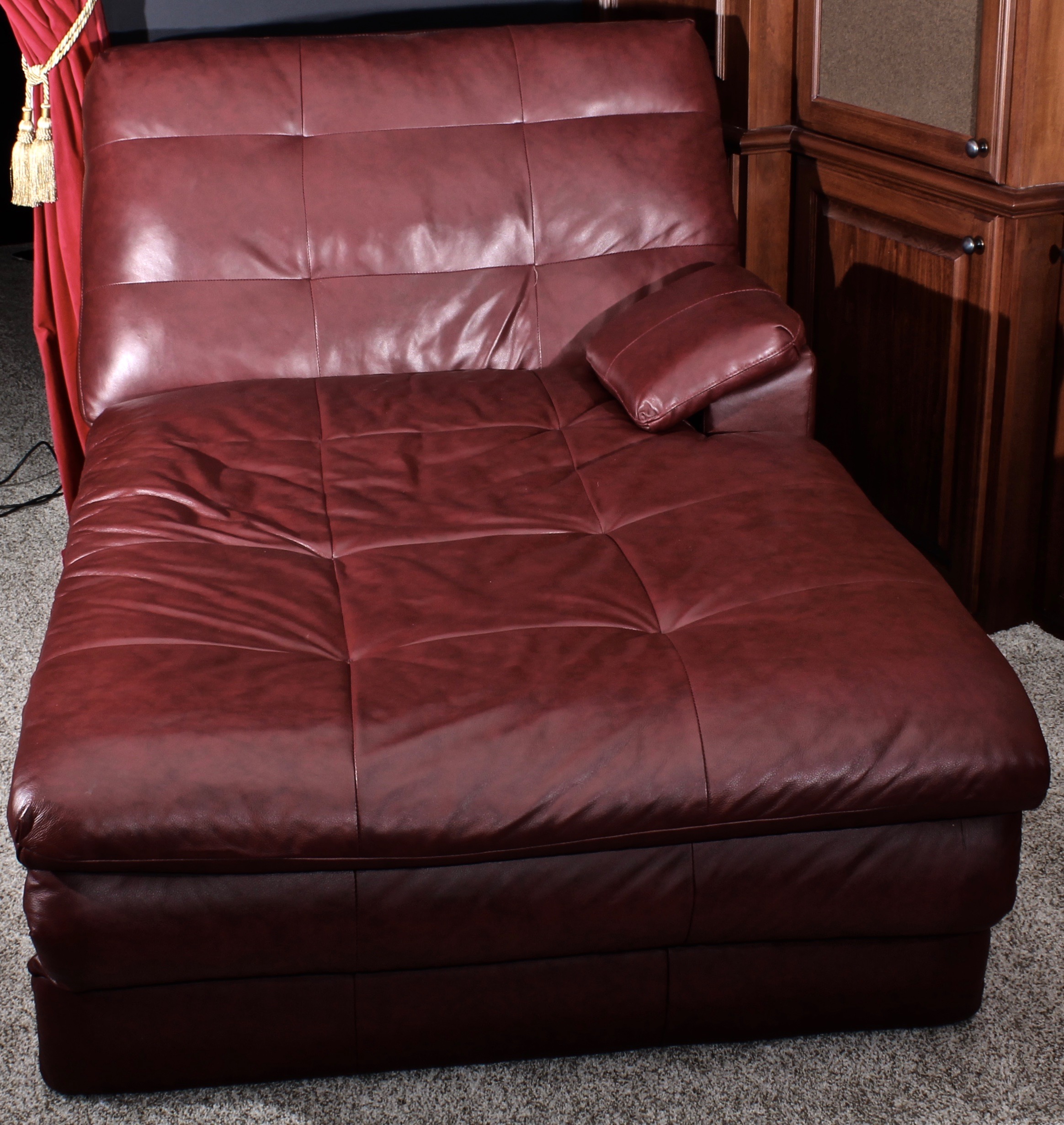 Home Theatre Furniture in Cordovan Faux Leather