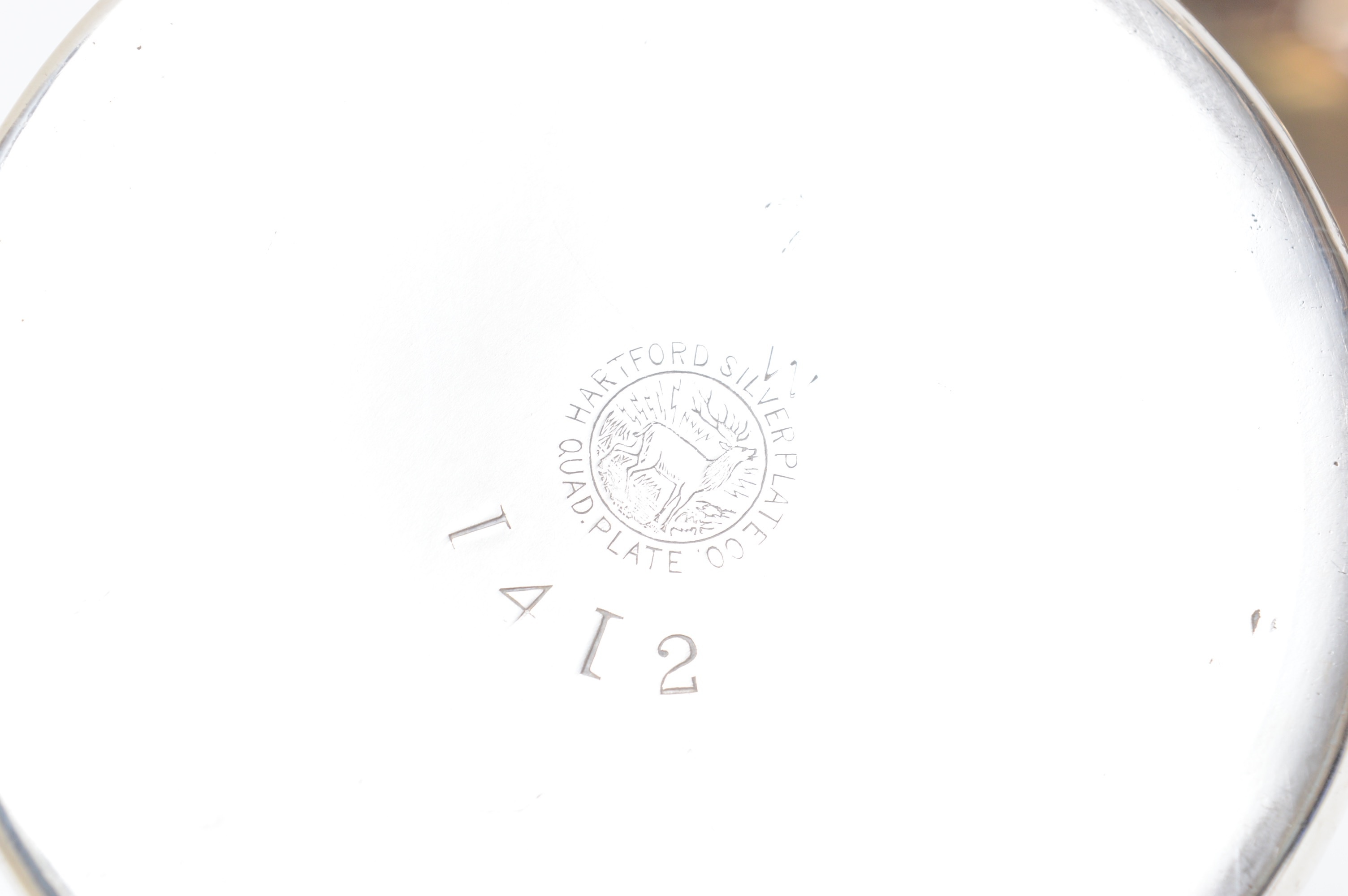 Hartford Silver Plate Co. Aesthetic Movement Silver Plated Coffee Service Set