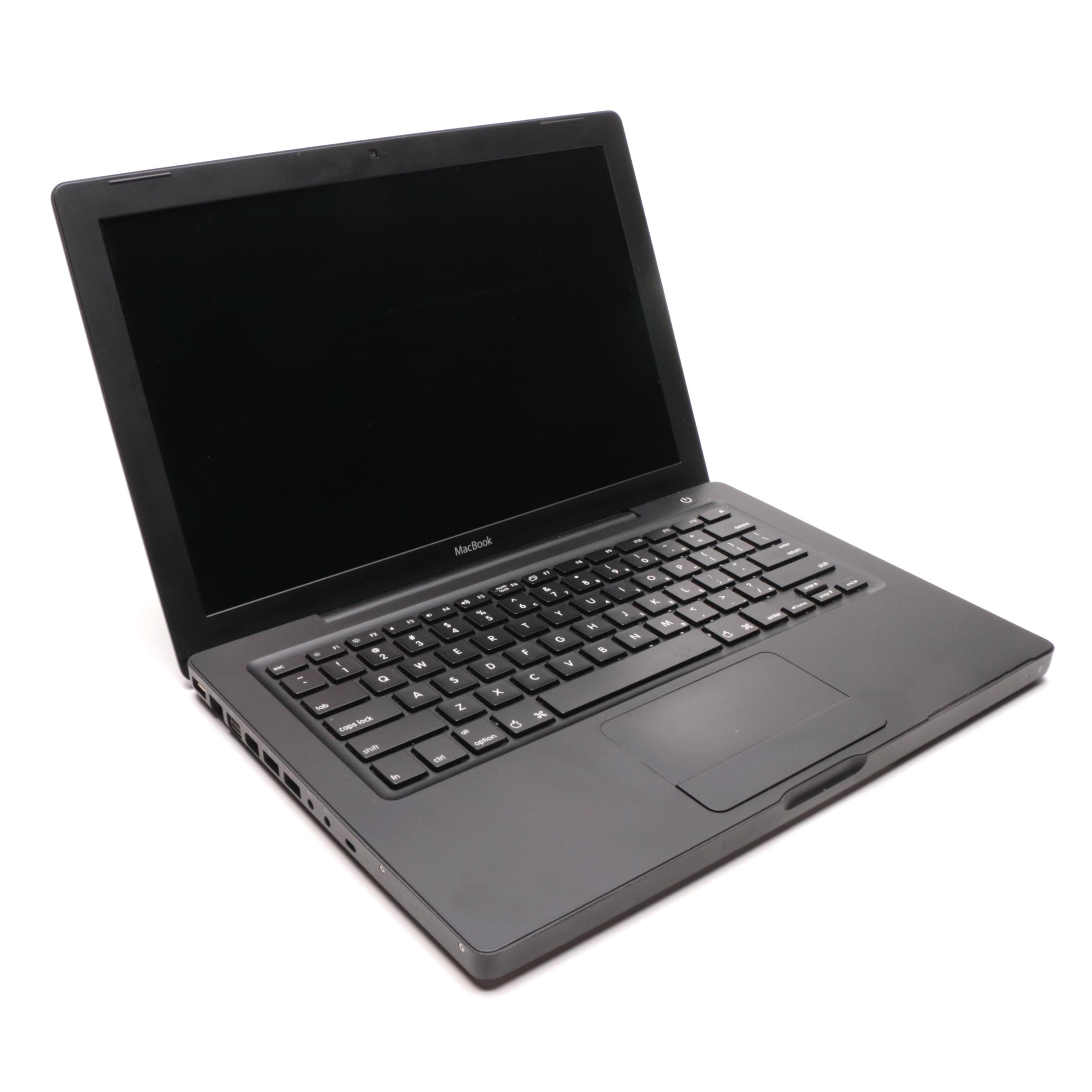 13" MacBook Laptop in Black