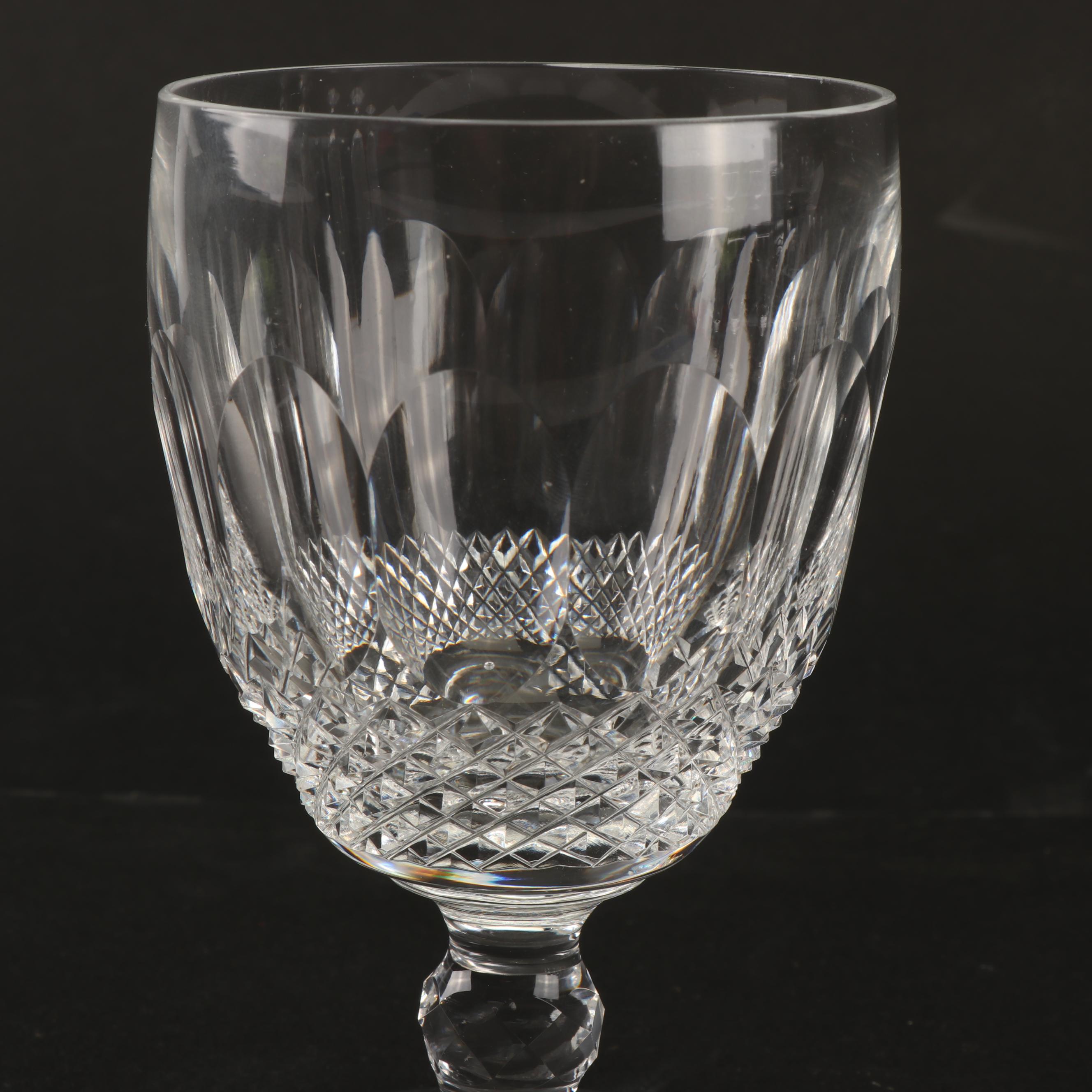 Waterford Crystal "Colleen" and "Kilcash" Stemware