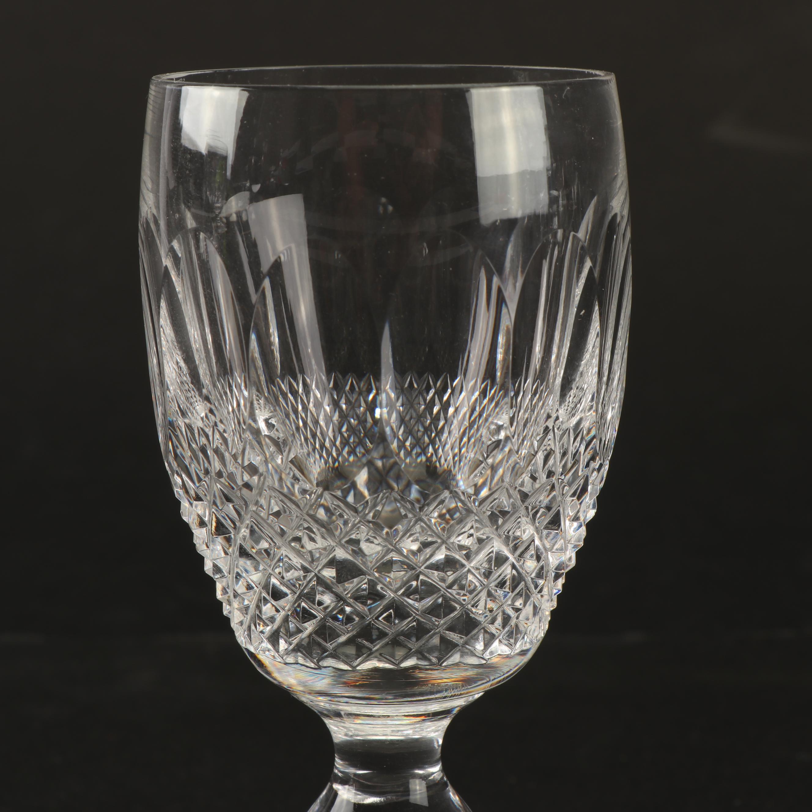 Waterford Crystal "Colleen" and "Kilcash" Stemware