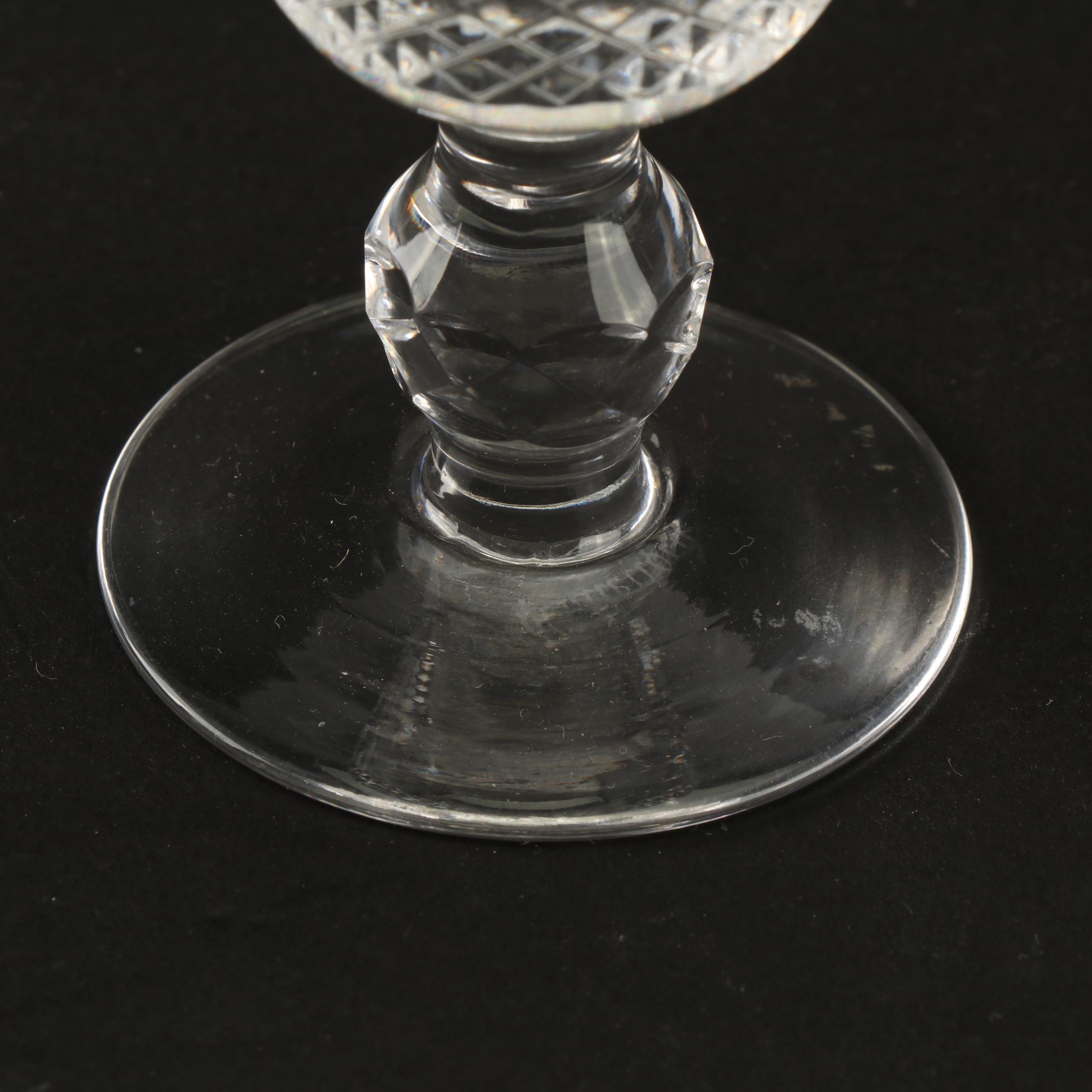Waterford Crystal "Colleen" and "Kilcash" Stemware