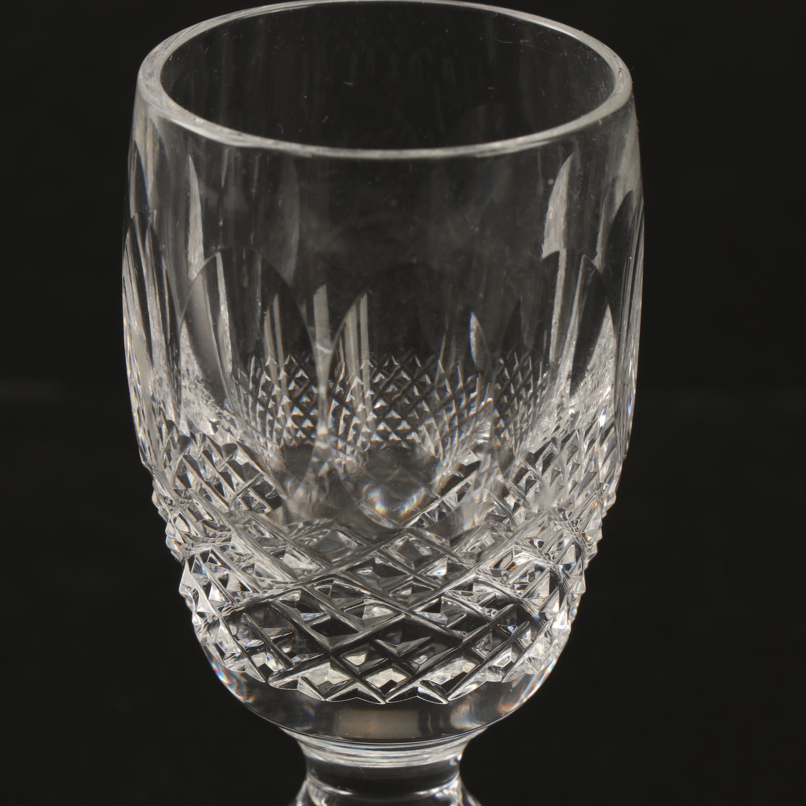 Waterford Crystal "Colleen" and "Kilcash" Stemware