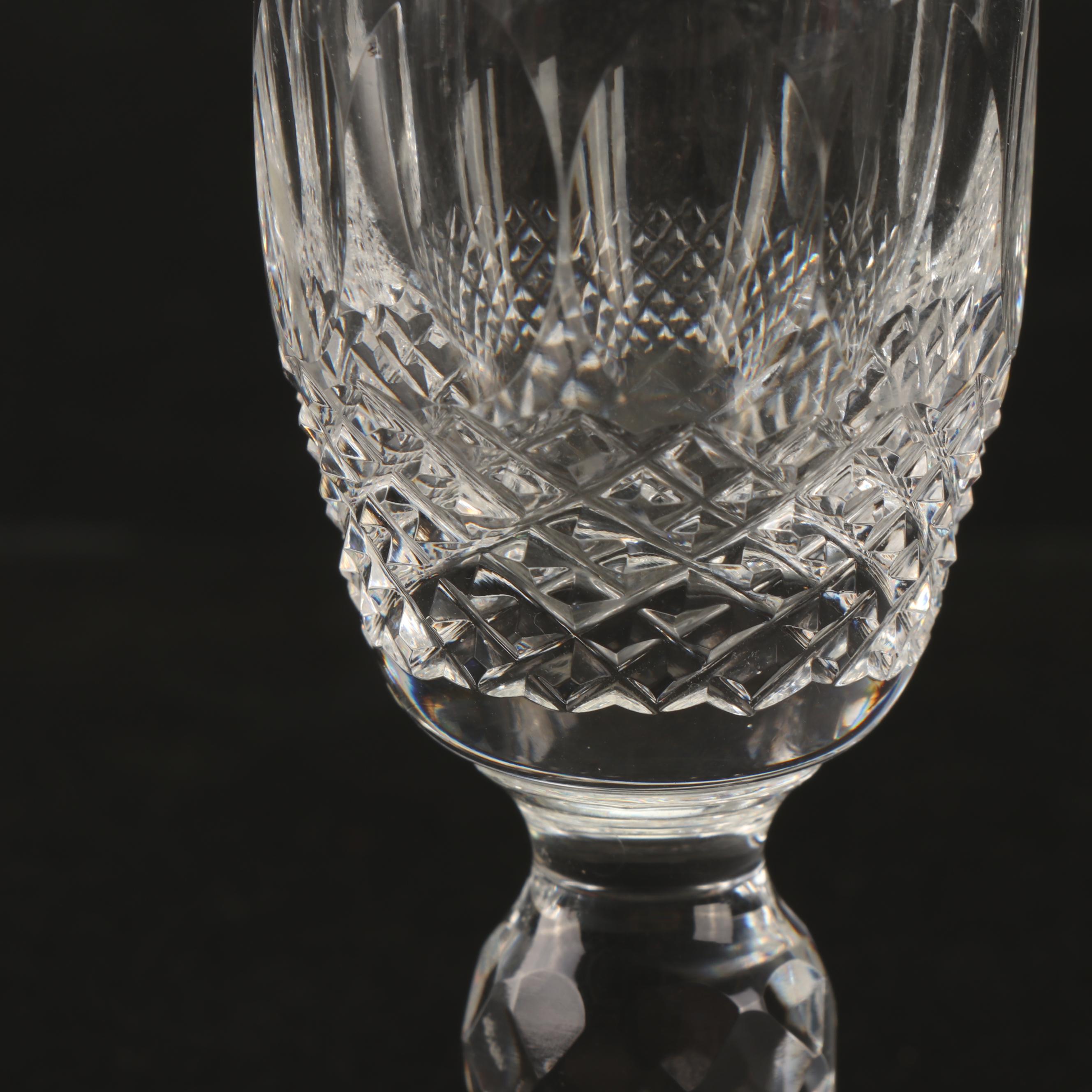 Waterford Crystal "Colleen" and "Kilcash" Stemware