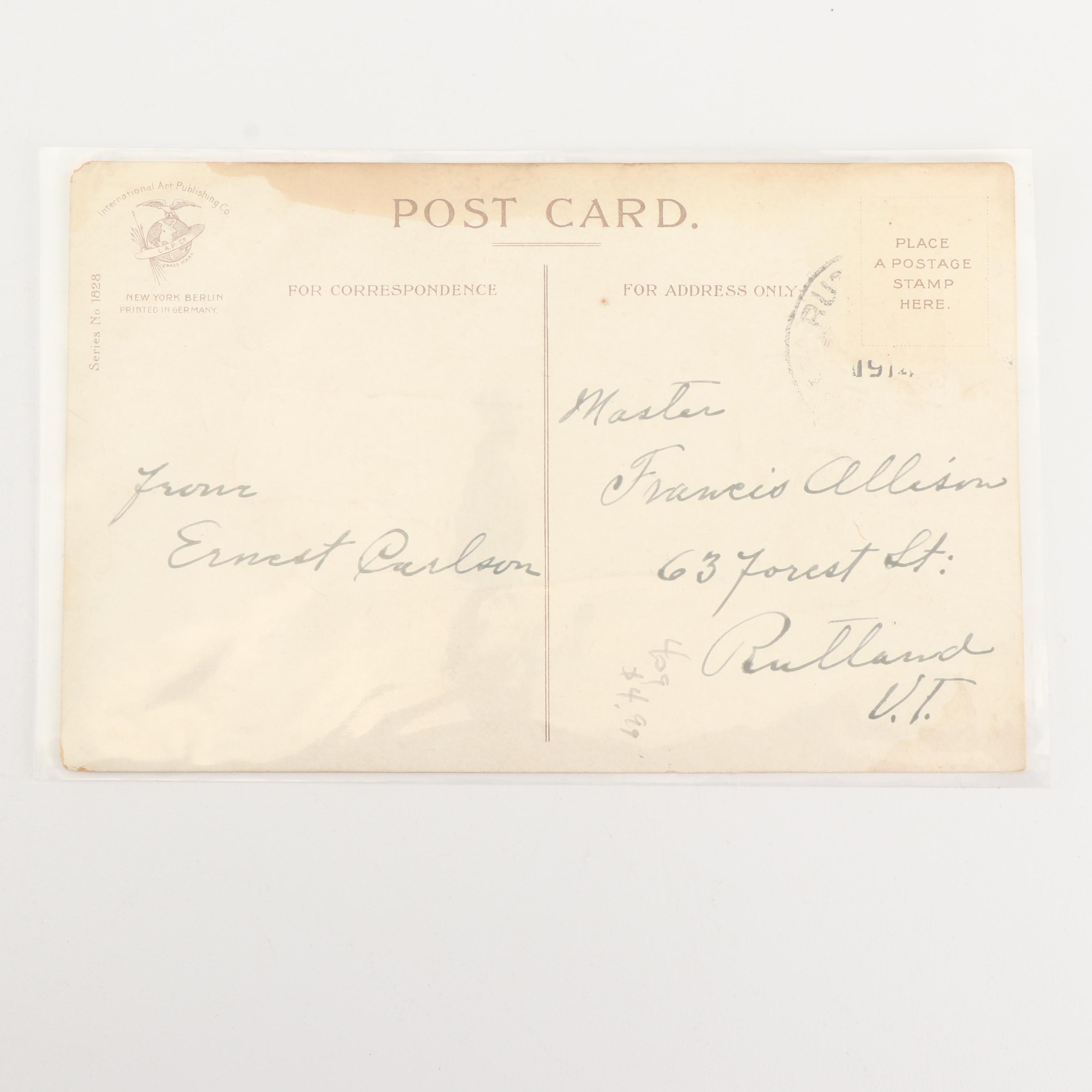 Early 20th Century Postcards and Greeting Cards