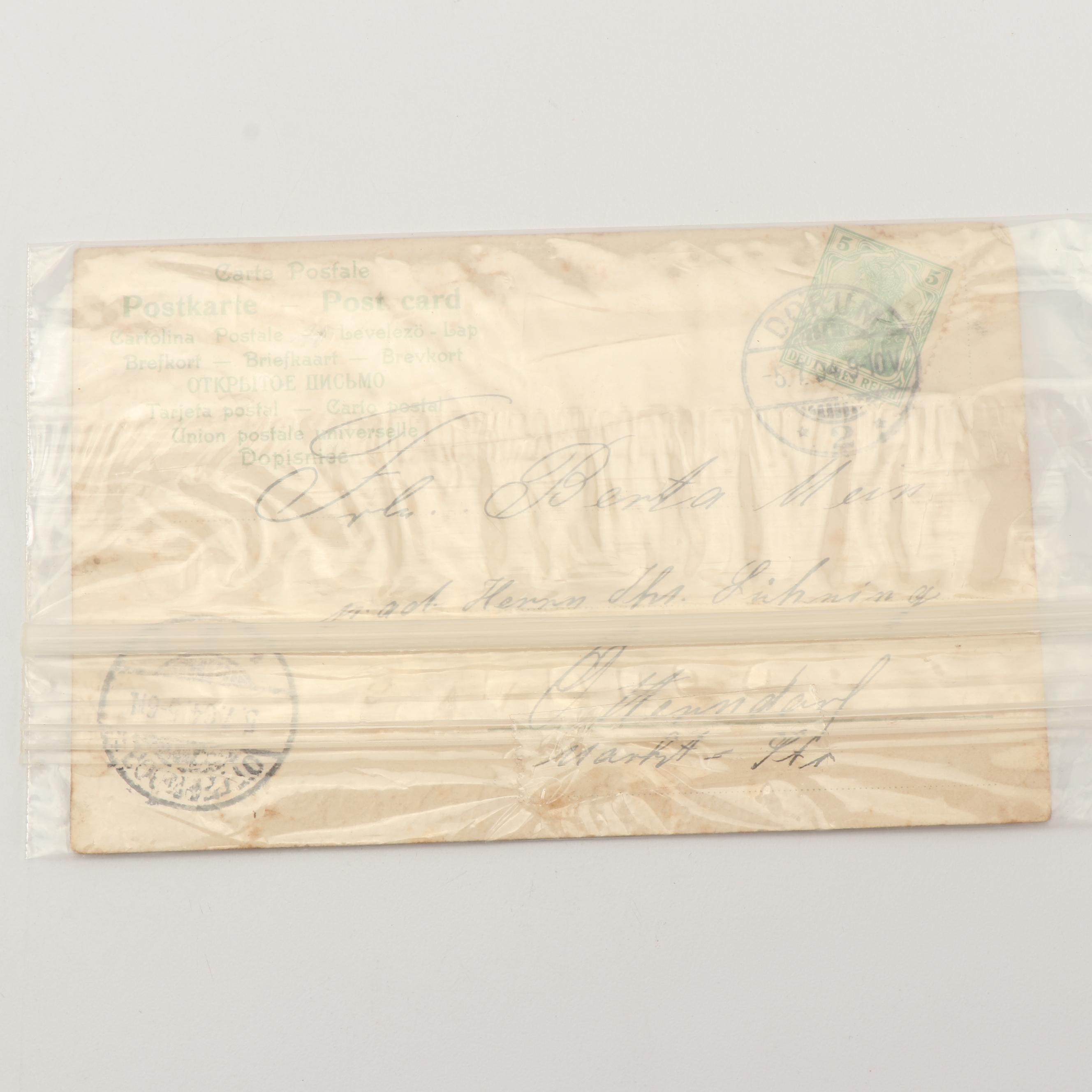 Early 20th Century Postcards and Greeting Cards