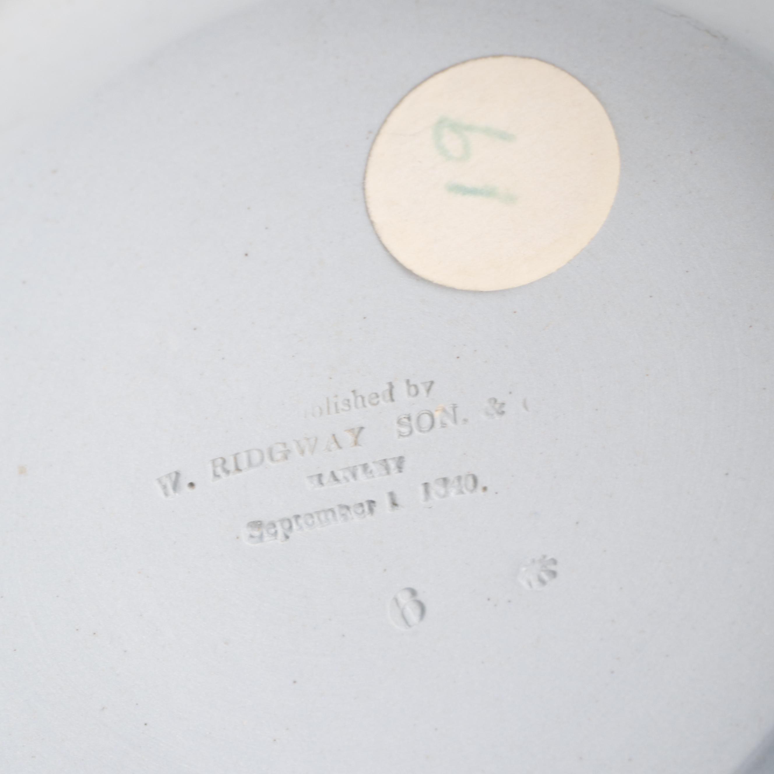 W. Ridgway Son & Co. Jousting Knight Scene Salt-Glazed Pitcher, 1840