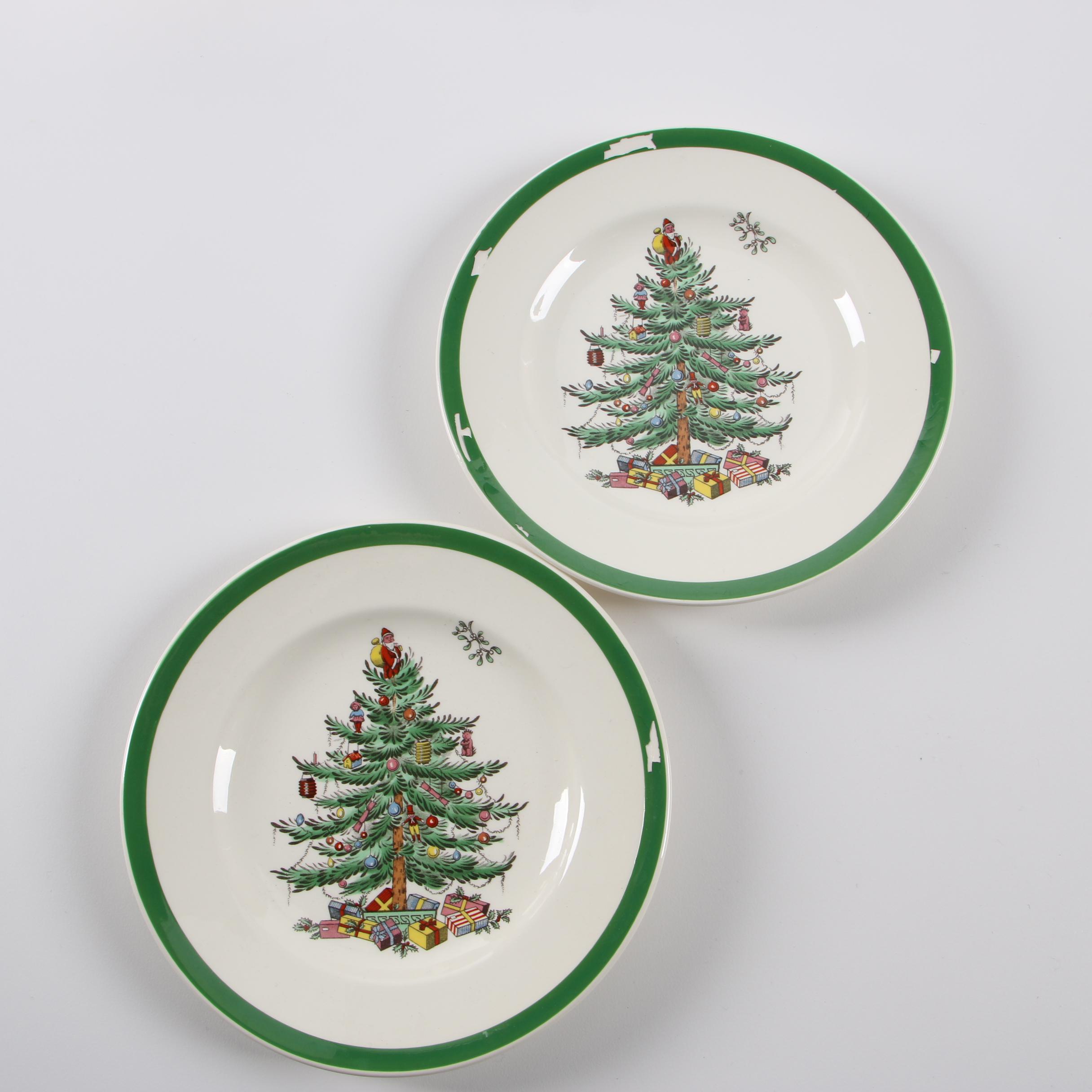 Spode "Christmas Tree" Earthenware Dinnerware