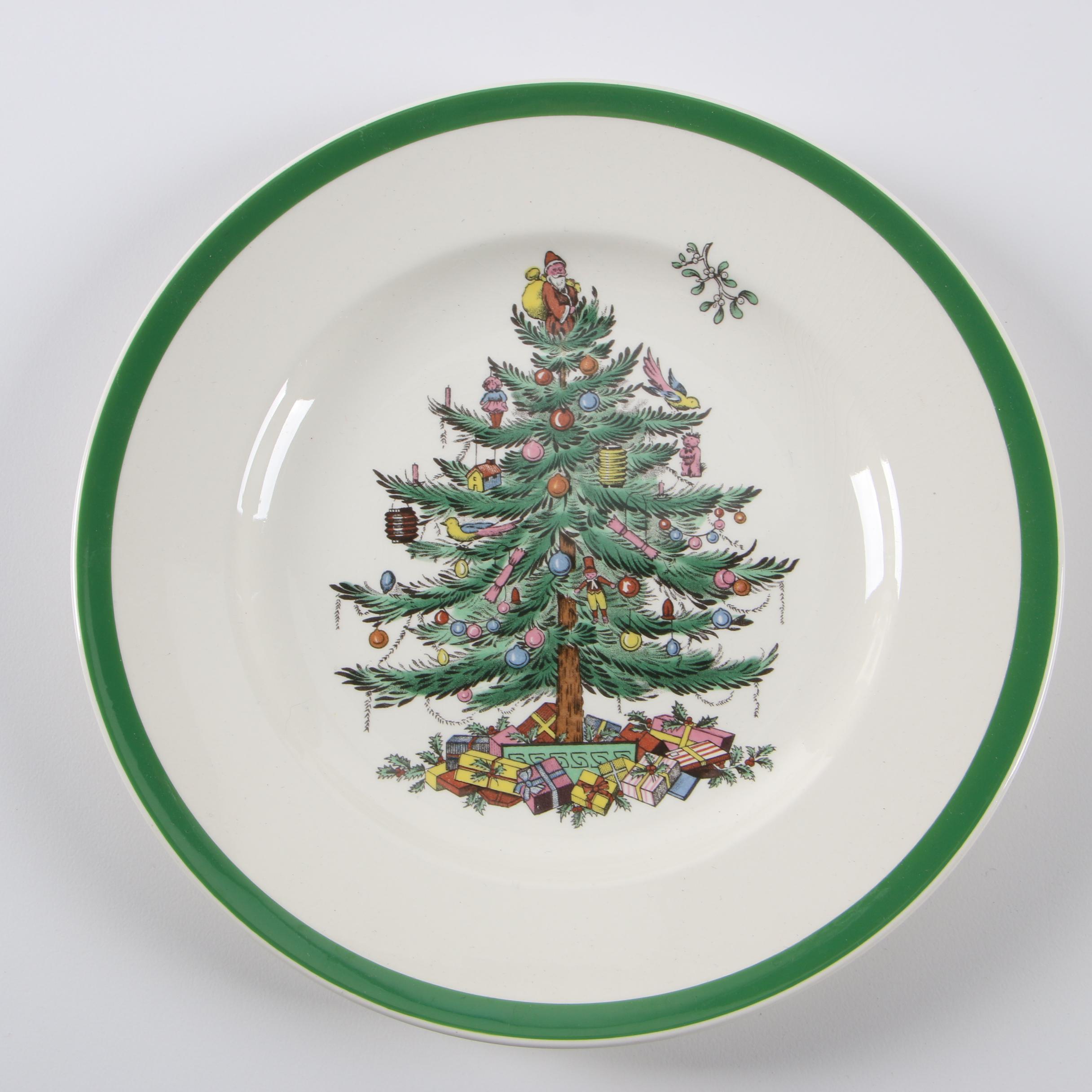Spode "Christmas Tree" Earthenware Dinnerware