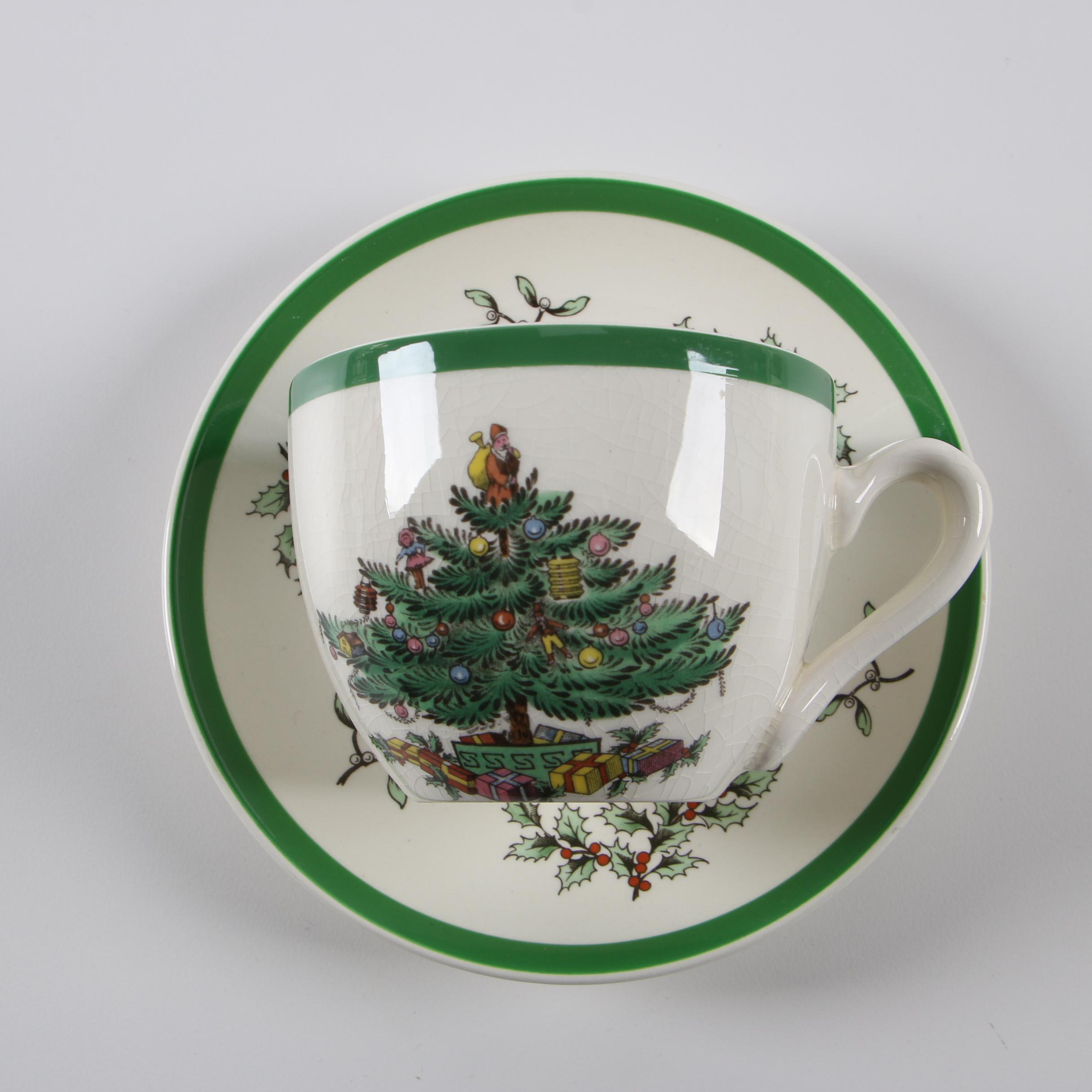 Spode "Christmas Tree" Earthenware Dinnerware