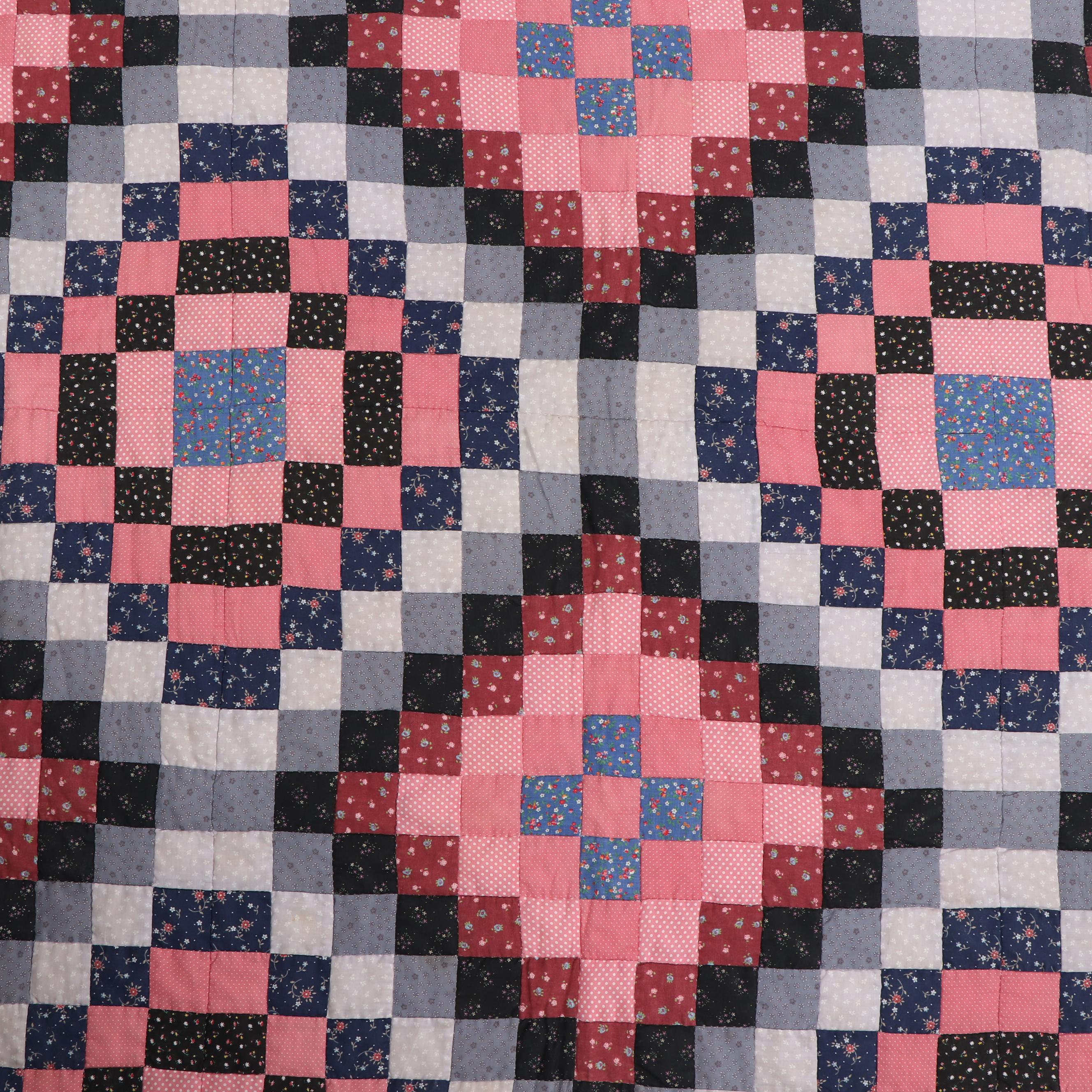 Handmade "Cross Patch" Quilt