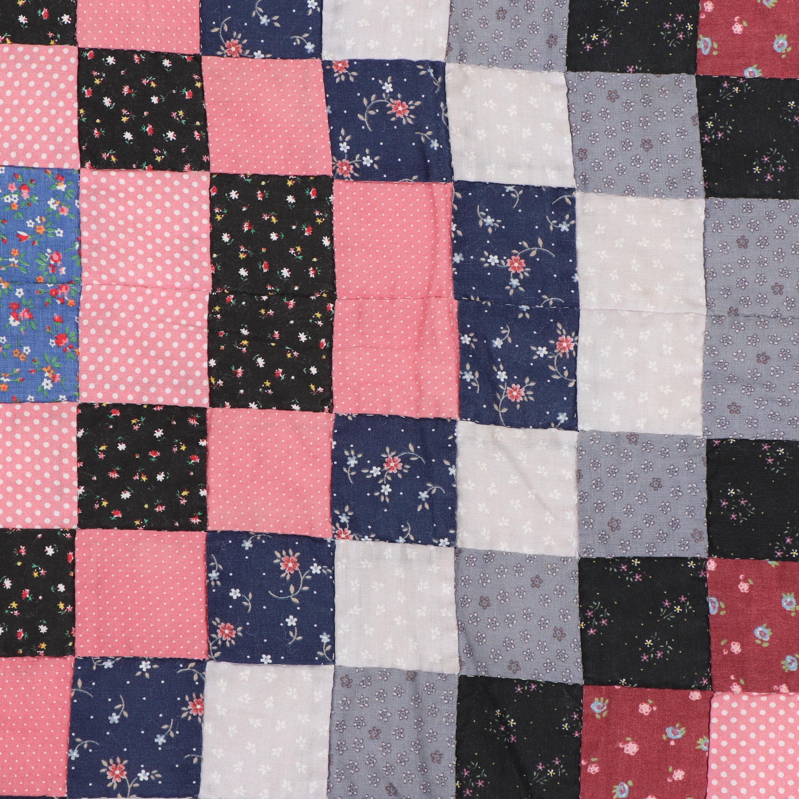 Handmade "Cross Patch" Quilt