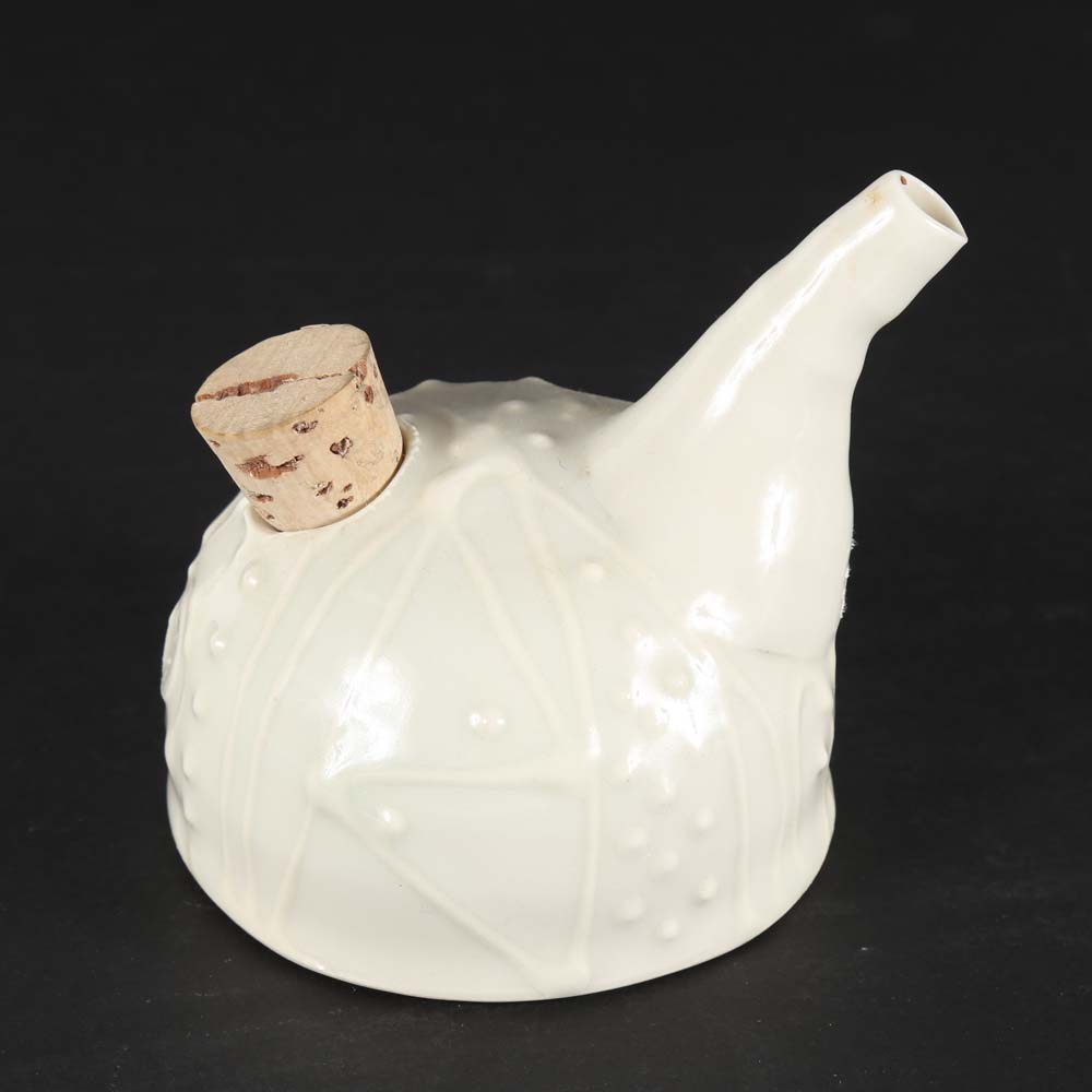 ZPots Wheel Thrown Porcelain Cream and Sugar Set